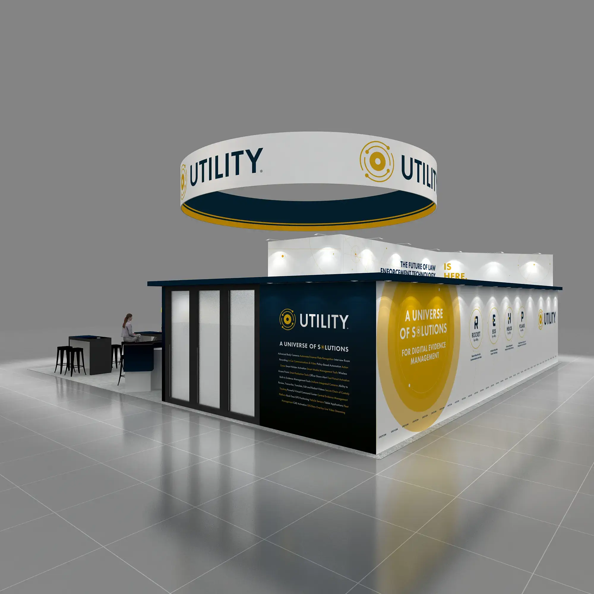 40x40 booth rental RLU4040 33 - image6