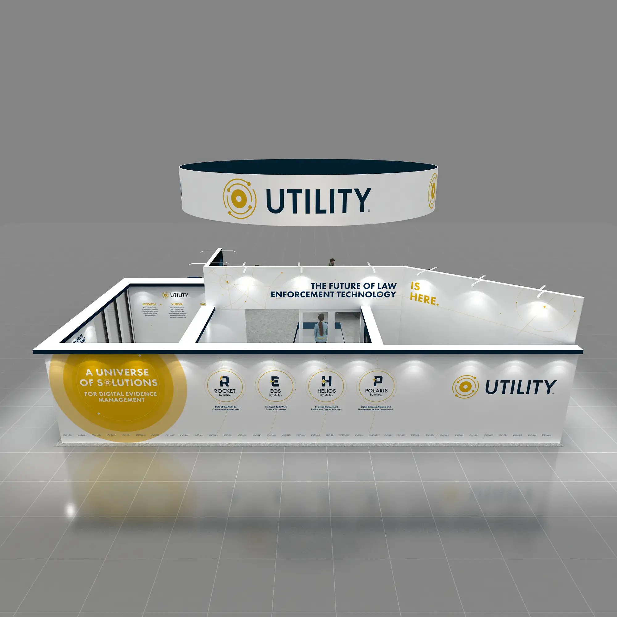 40x40 booth rental RLU4040 33 - image3