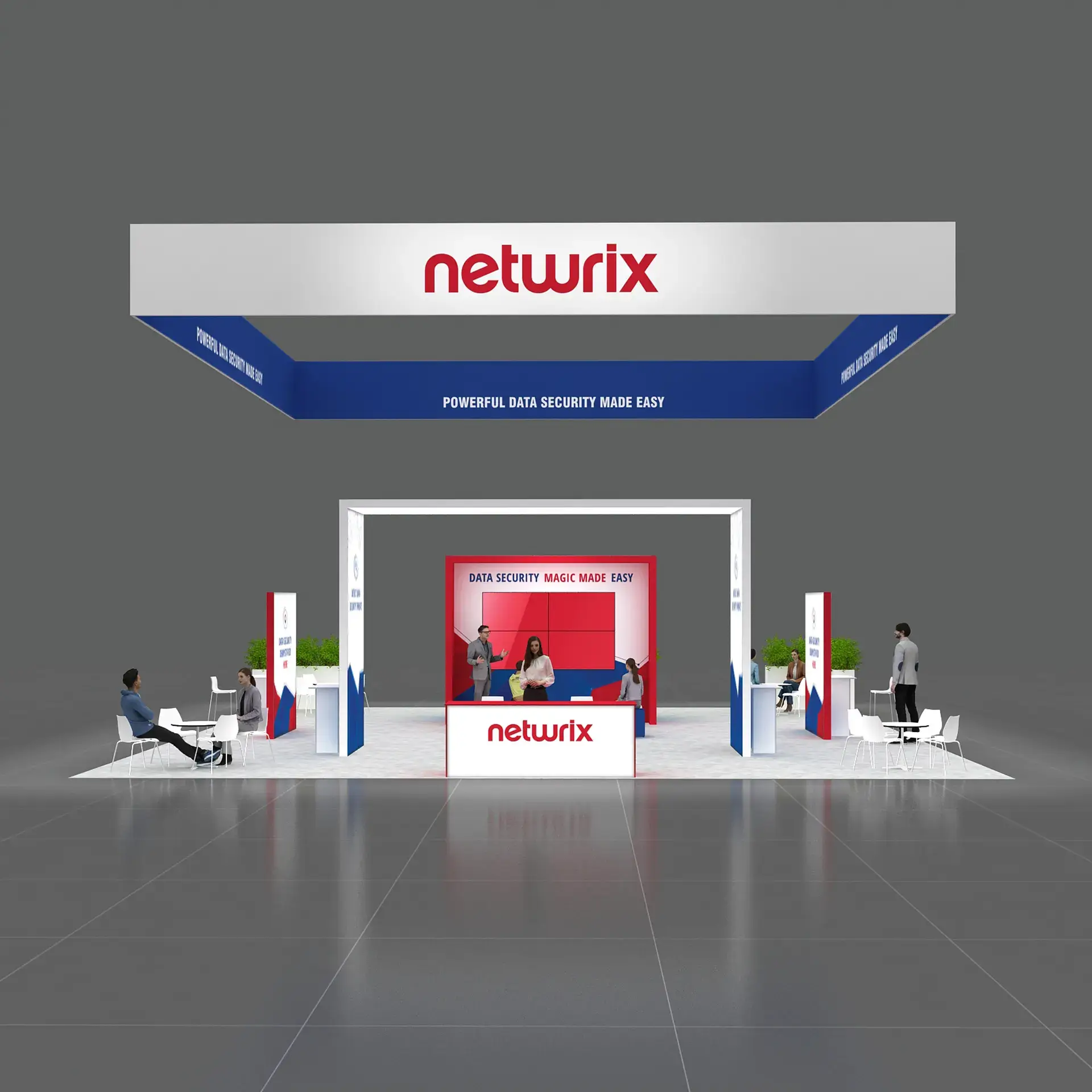 40x40 booth rental RLU4040 36 - image6