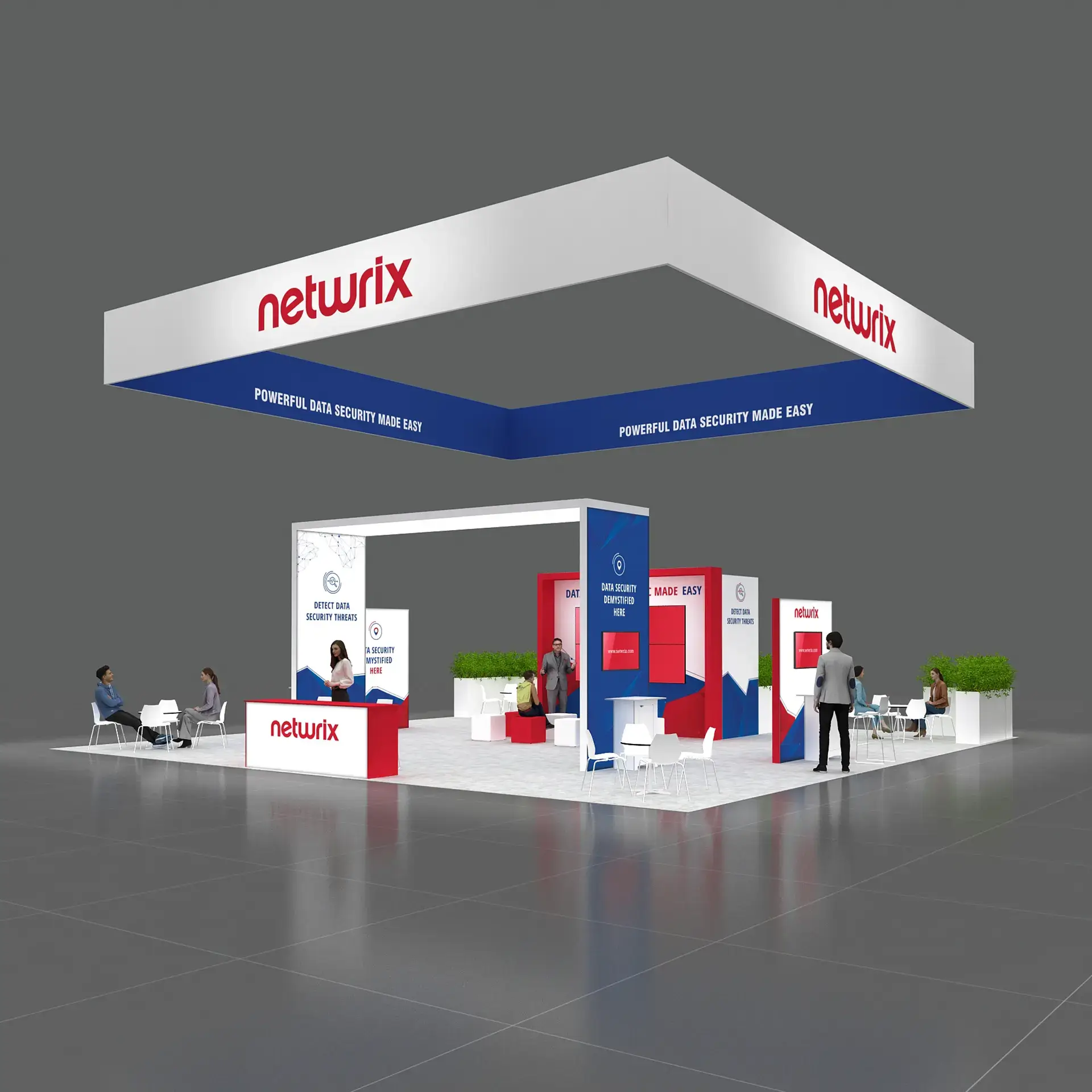 40x40 booth rental RLU4040 36 - image7