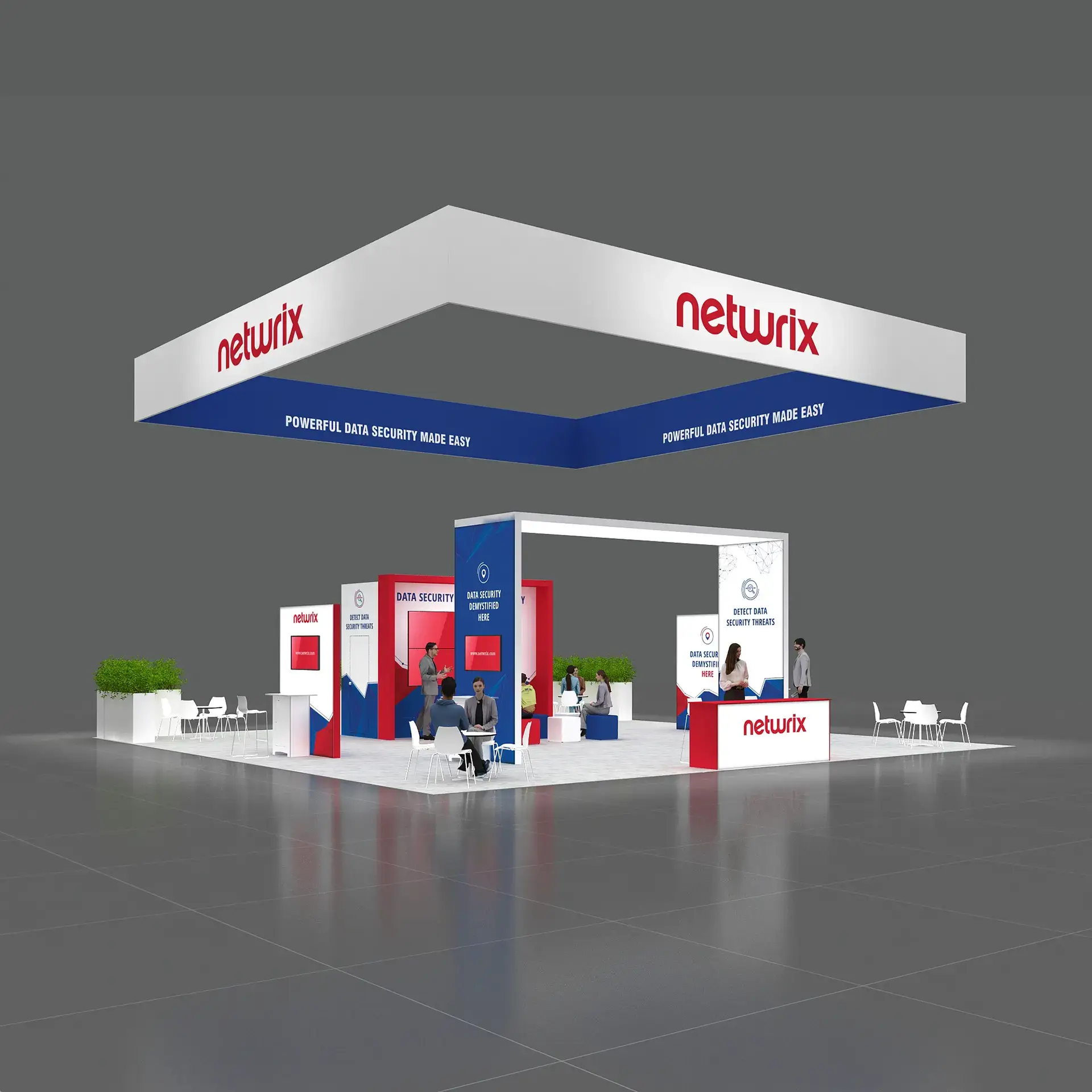 40x40 booth rental RLU4040 36 - image9