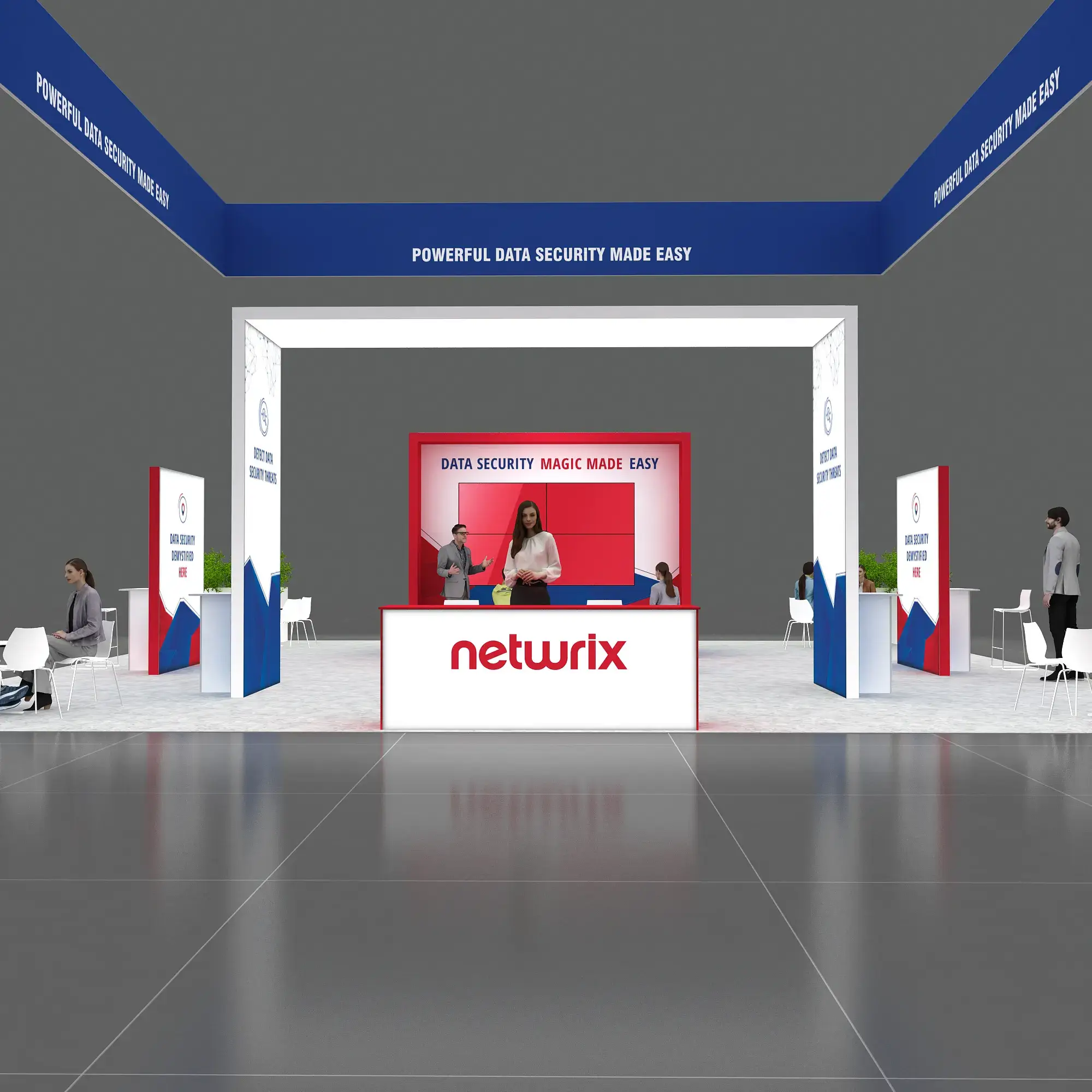 40x40 booth rental RLU4040 36 - image2