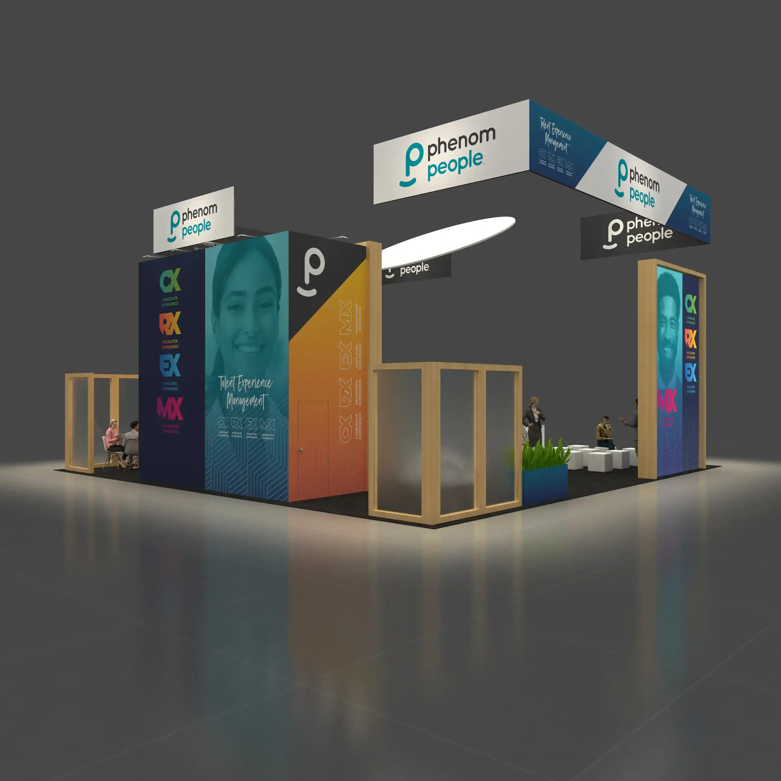 40x40 booth rental RLU4040 37 - image5