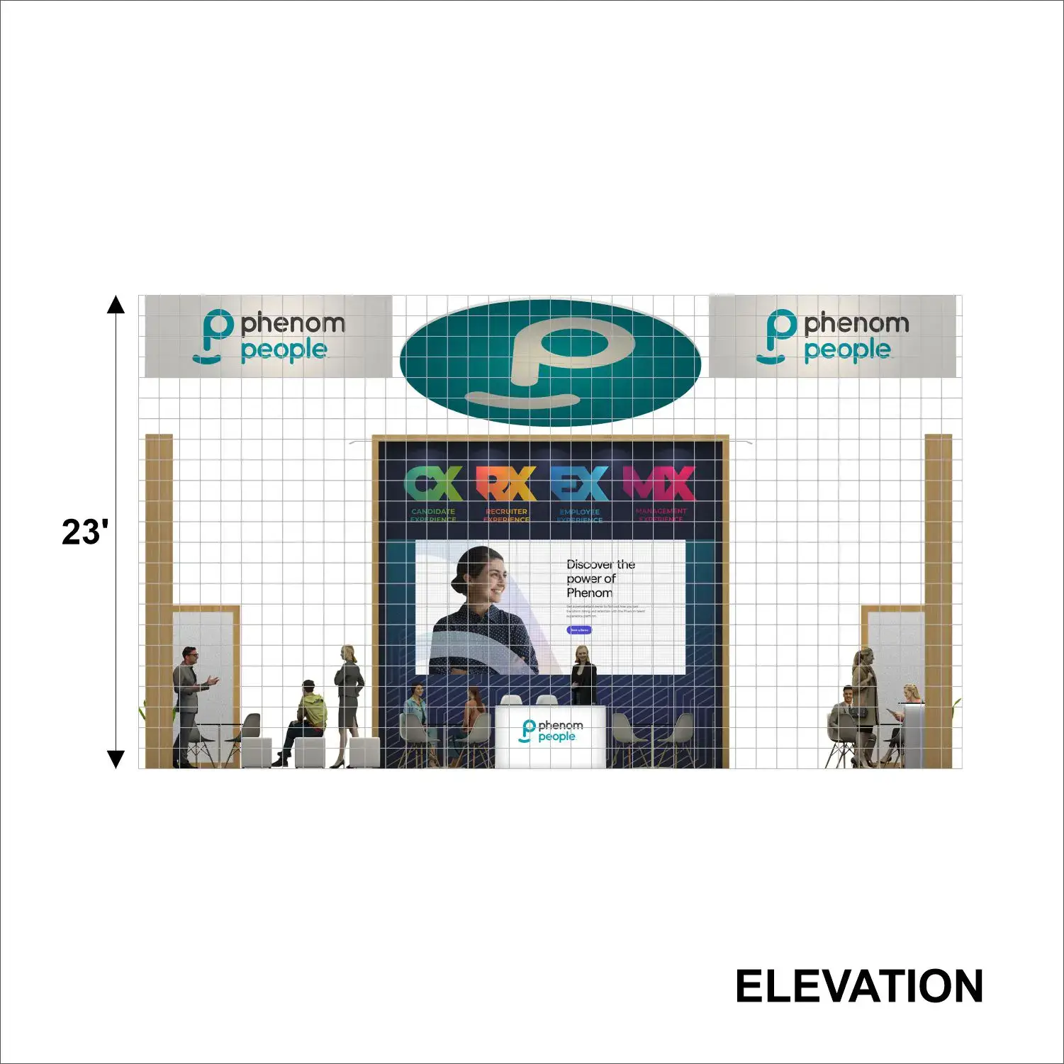 40x40 booth rental RLU4040 37 - image7