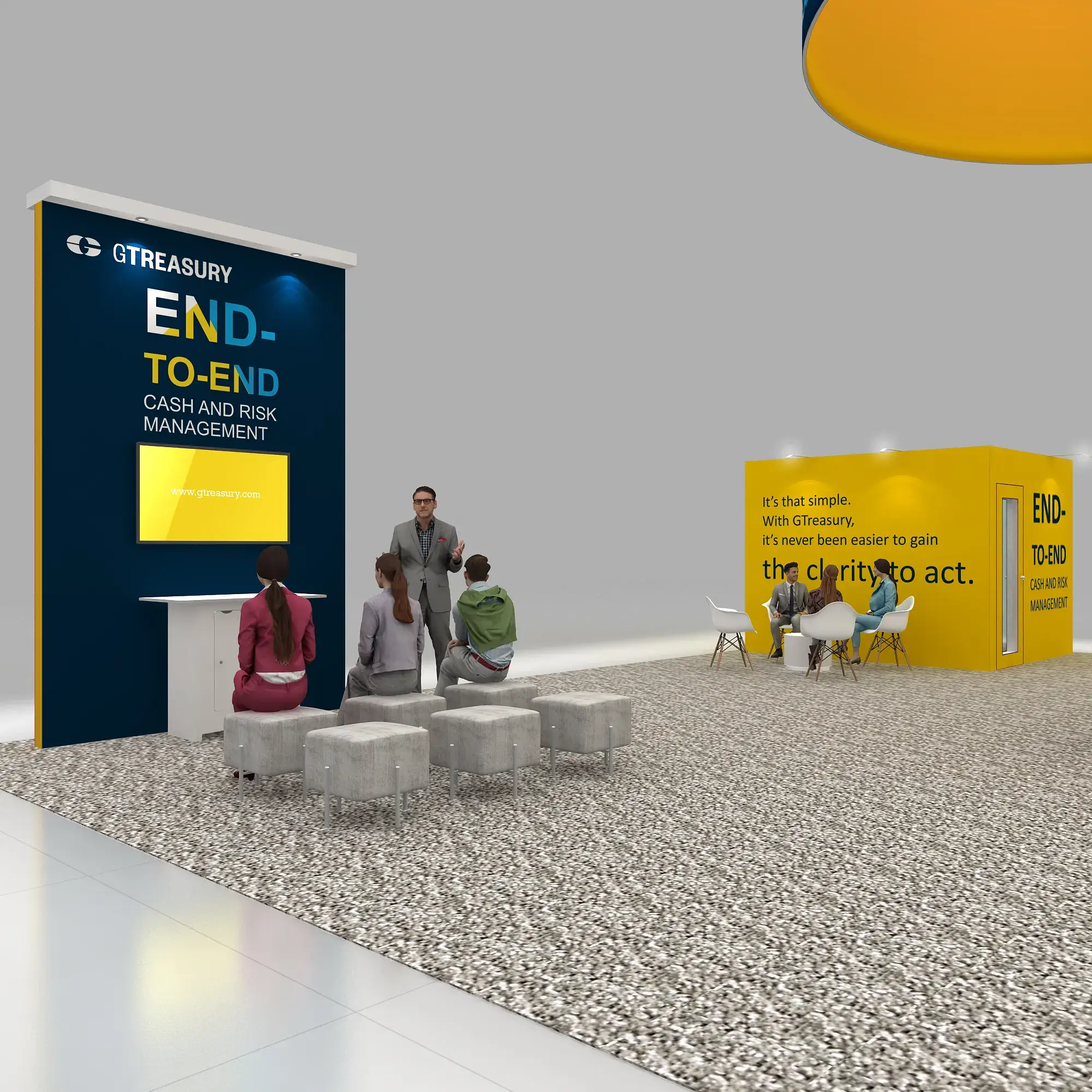 40x40 booth rental RLU4040 38 - image2