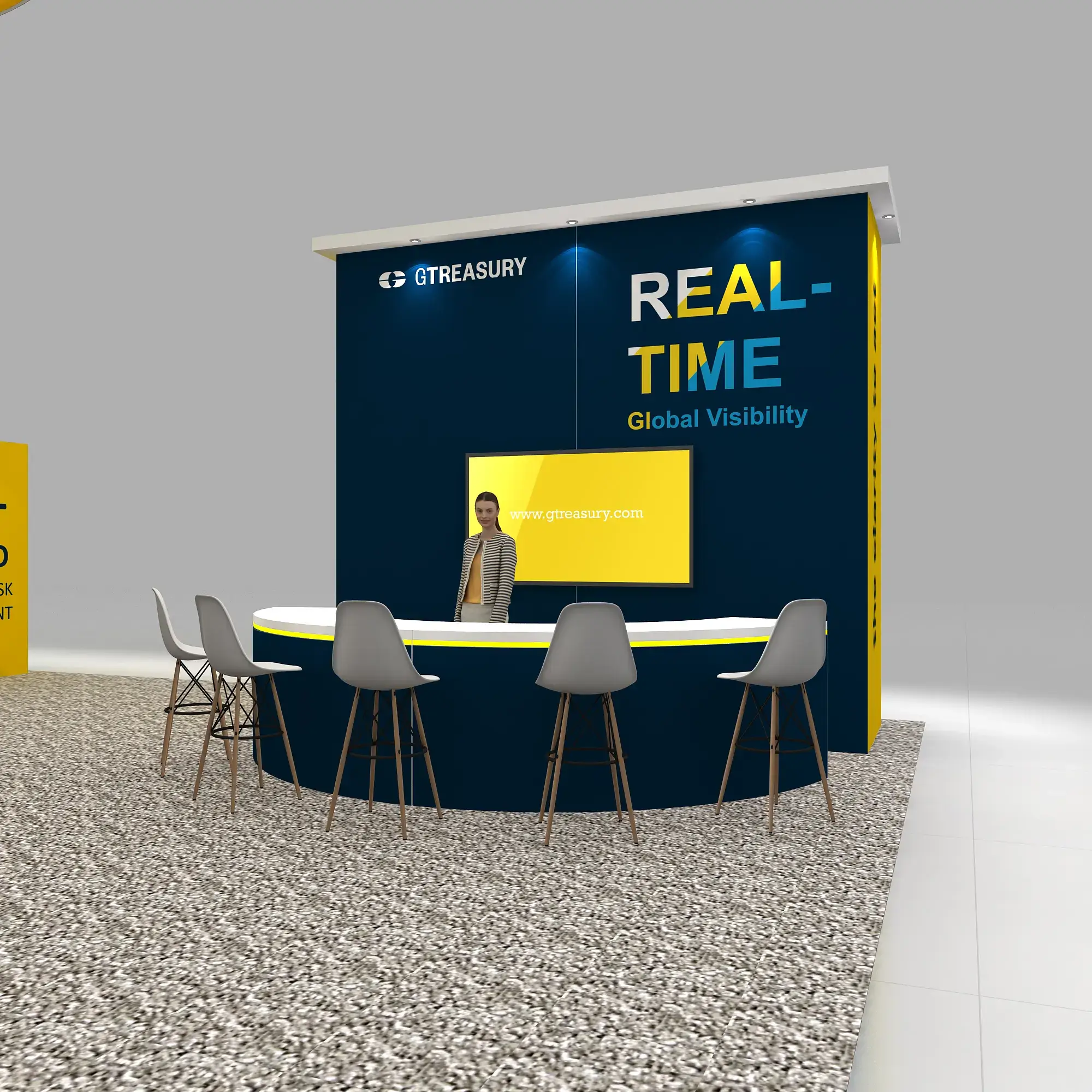 40x40 booth rental RLU4040 38 - image3
