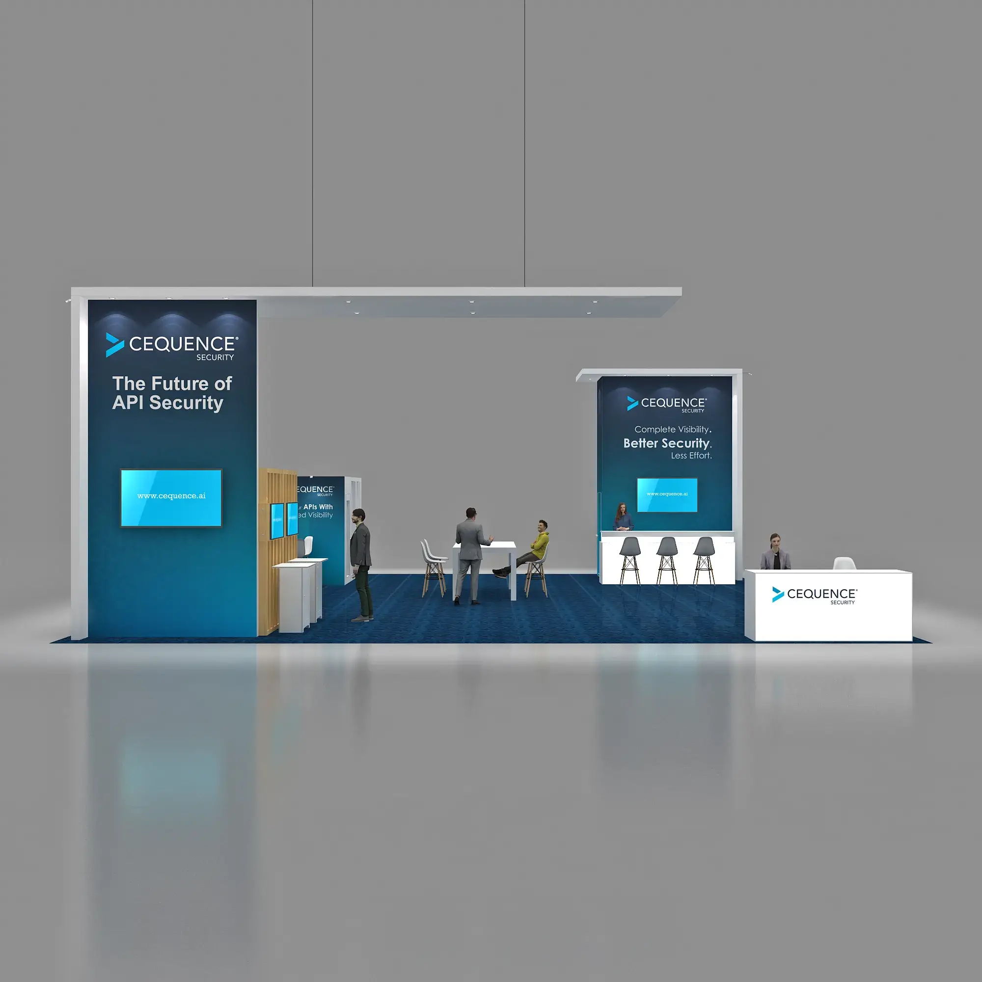 40x40 booth rental RLU4040 40 - image8