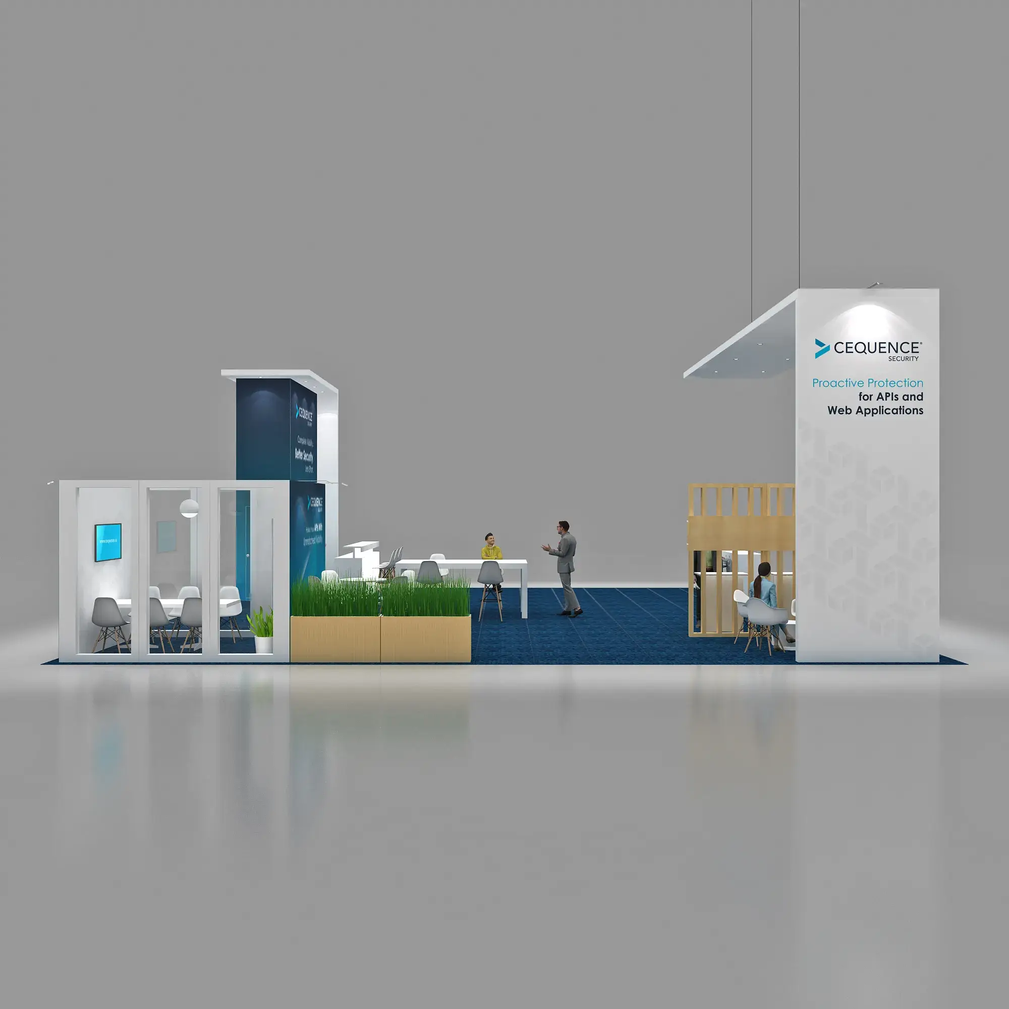 40x40 booth rental RLU4040 40 - image7