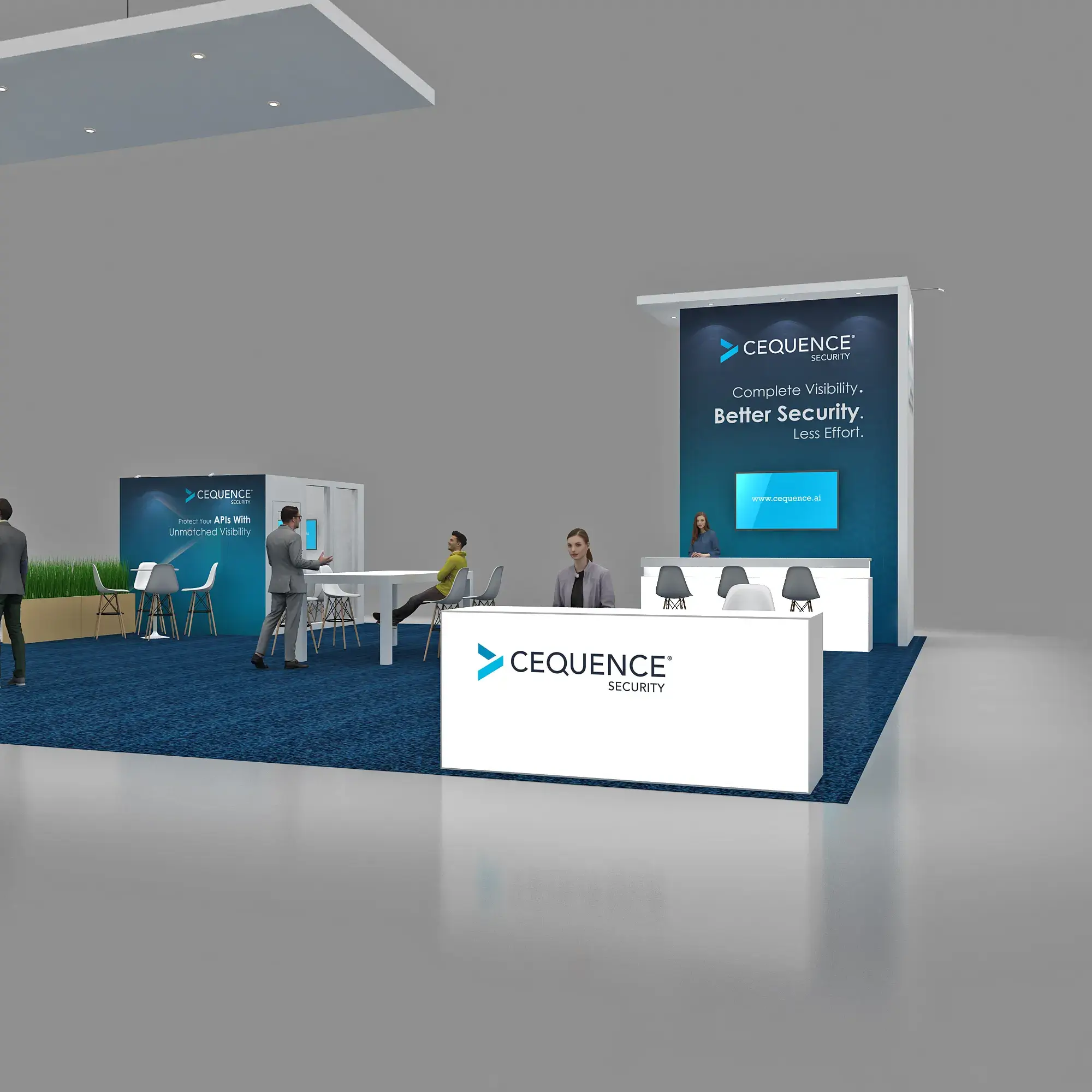 40x40 booth rental RLU4040 40 - image3