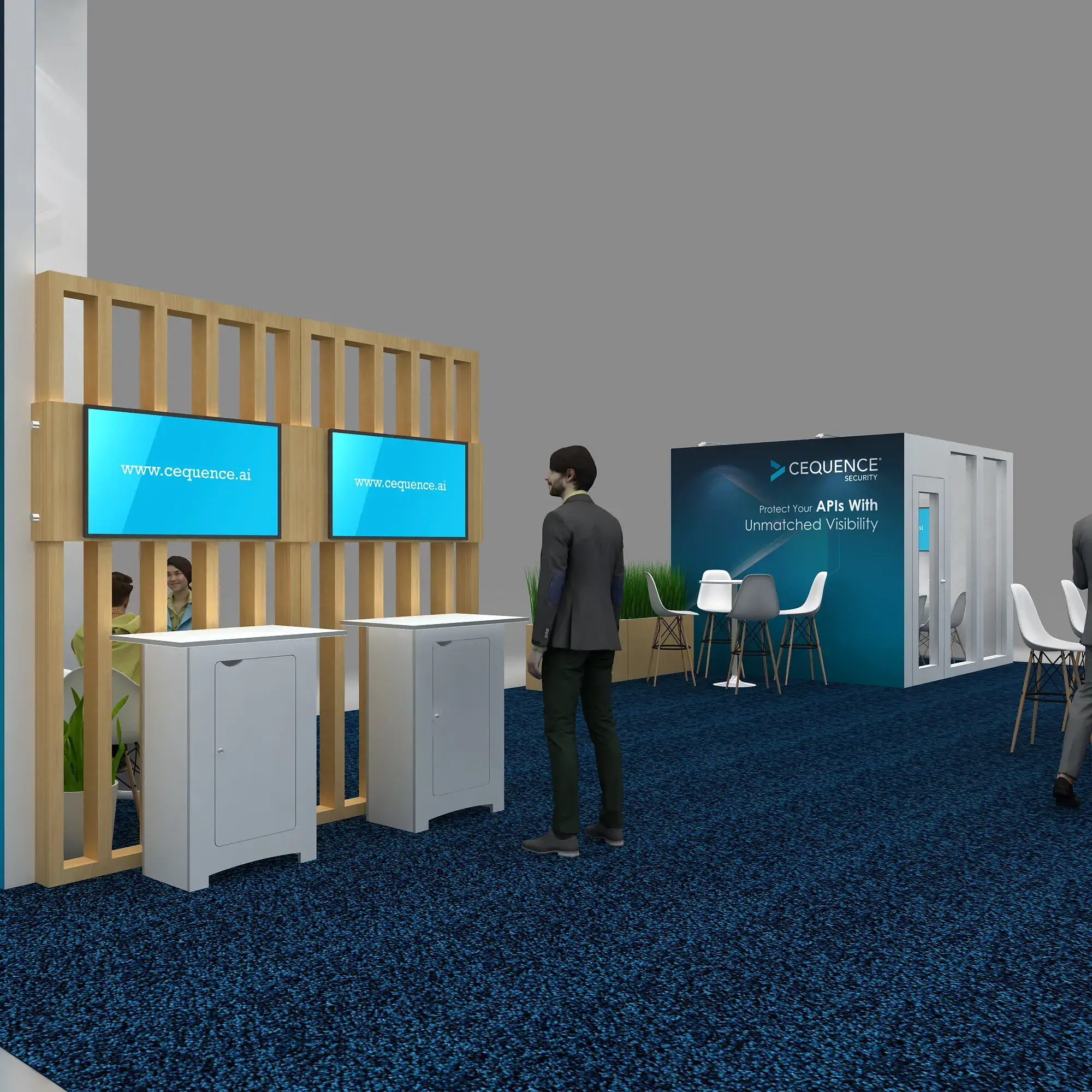 40x40 booth rental RLU4040 40 - image4