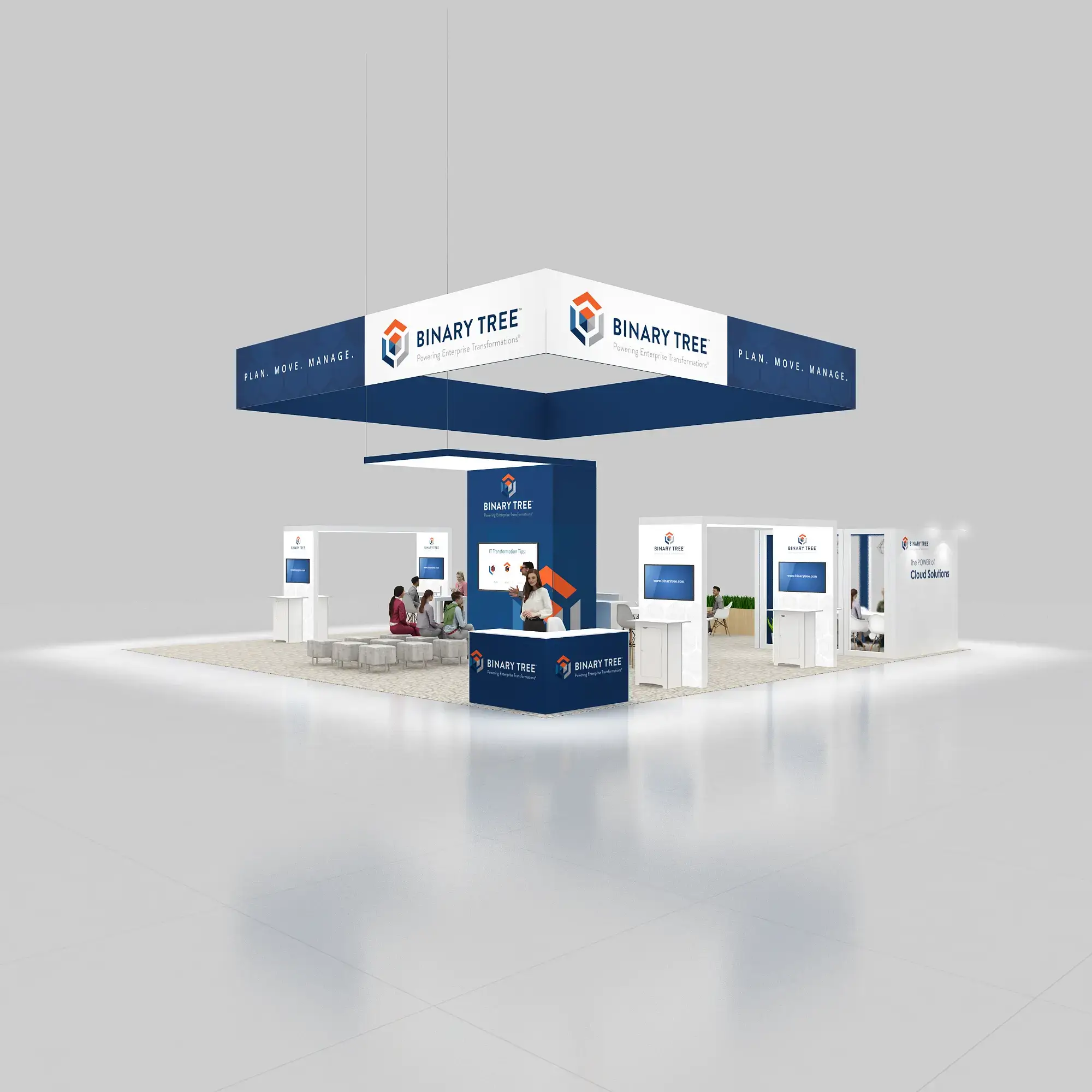 40x40 booth rental RLU4040 41 - image10