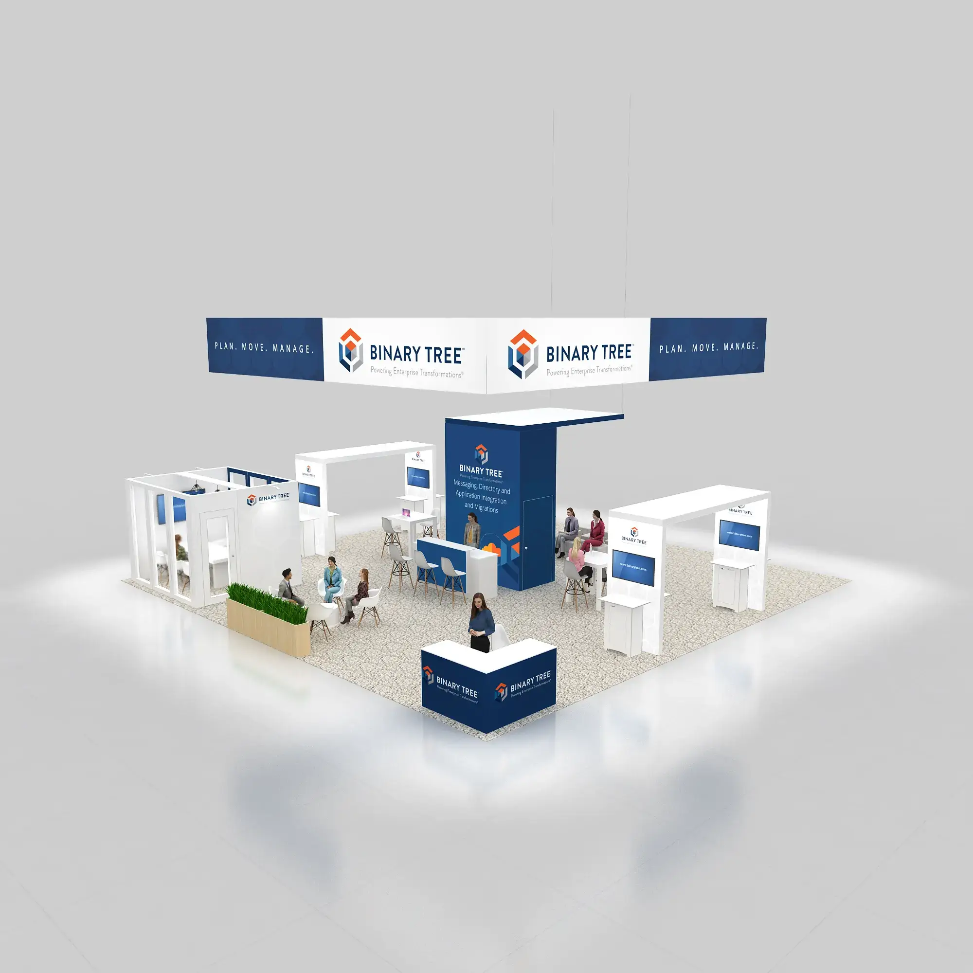 40x40 booth rental RLU4040 41 - image9