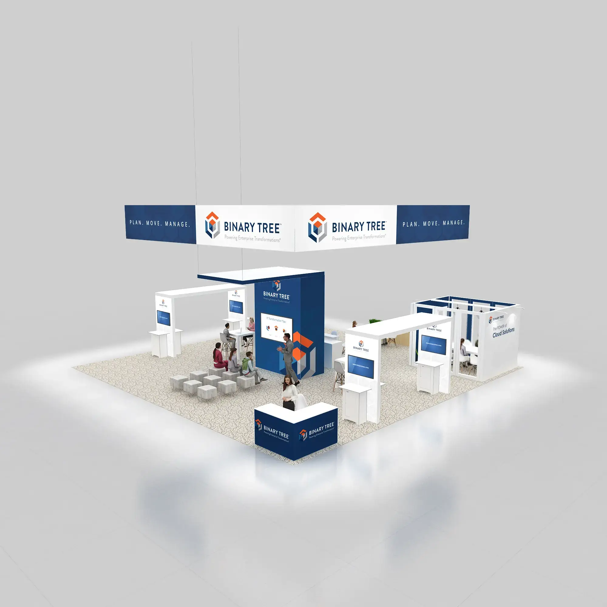40x40 booth rental RLU4040 41 - image11