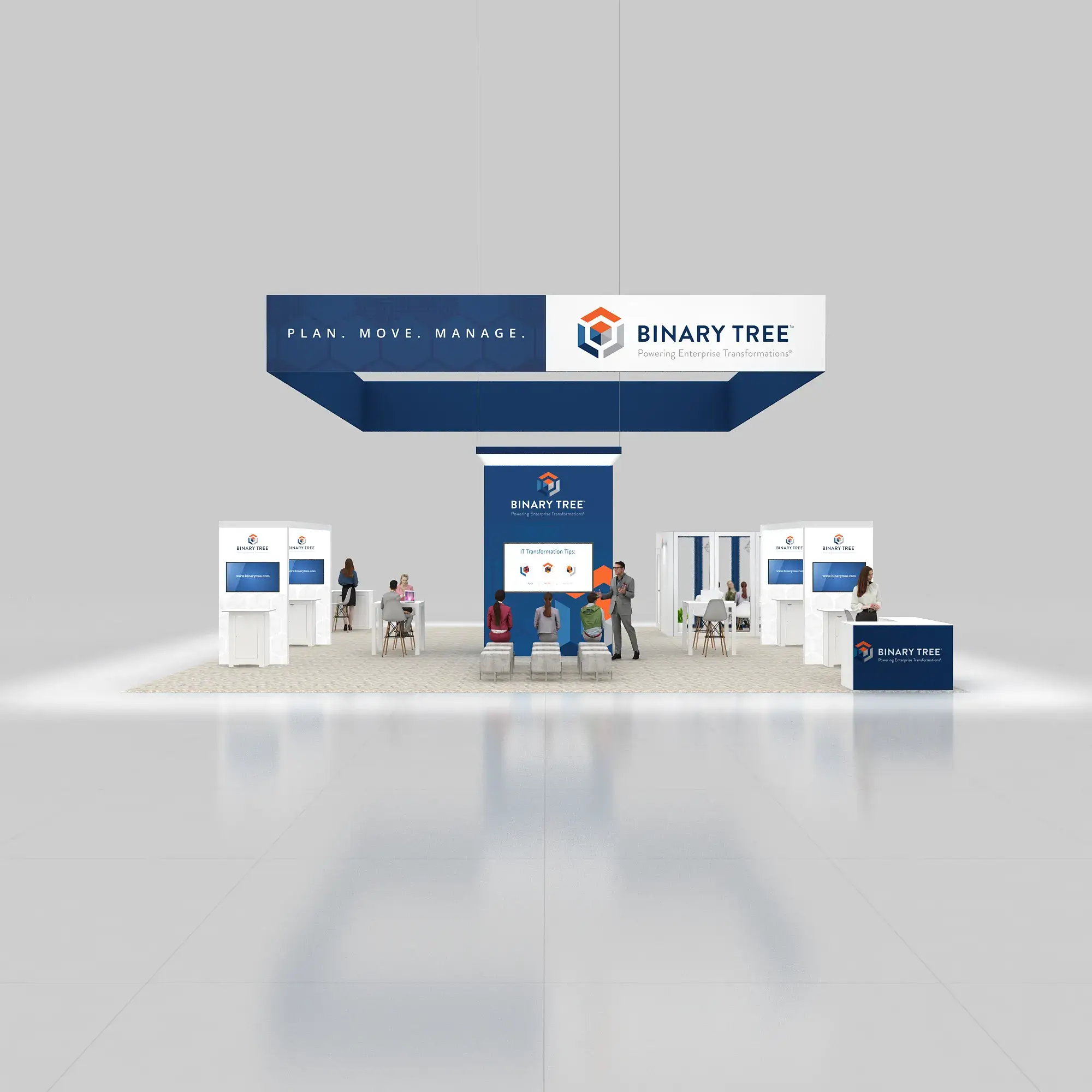 40x40 booth rental RLU4040 41 - image2