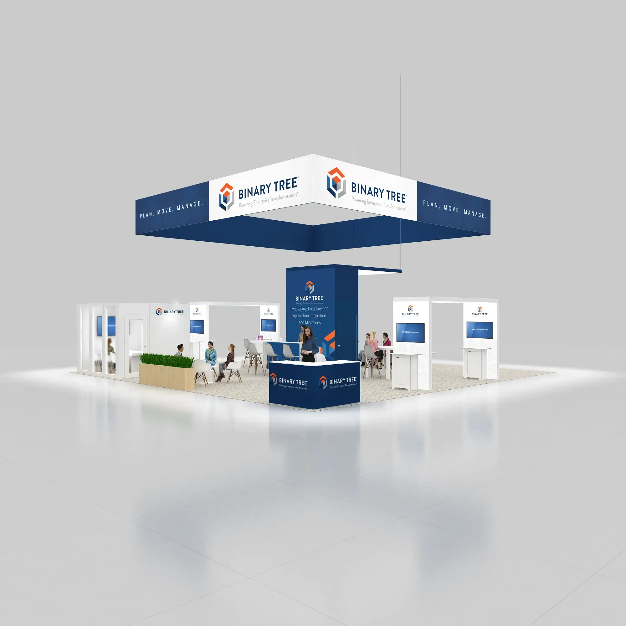40x40 booth rental RLU4040 41 - image4