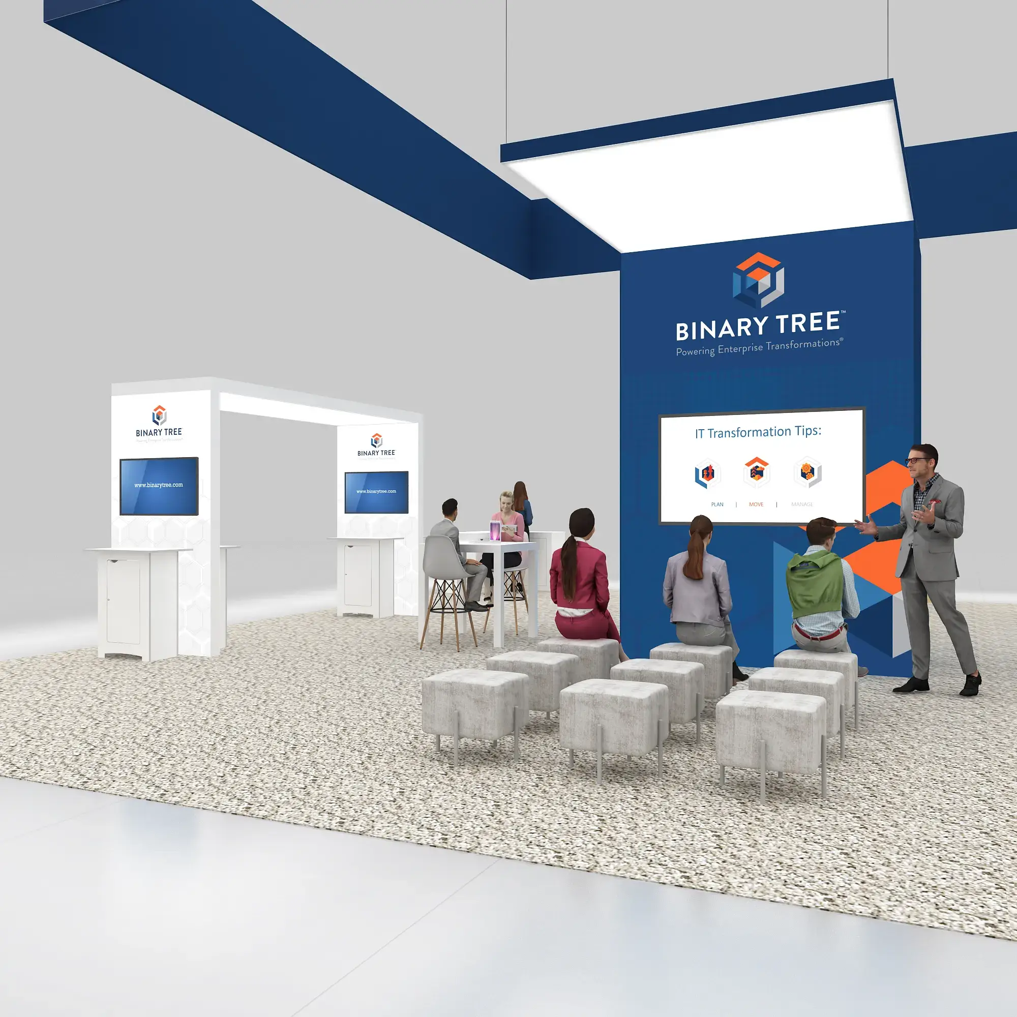 40x40 booth rental RLU4040 41 - image6