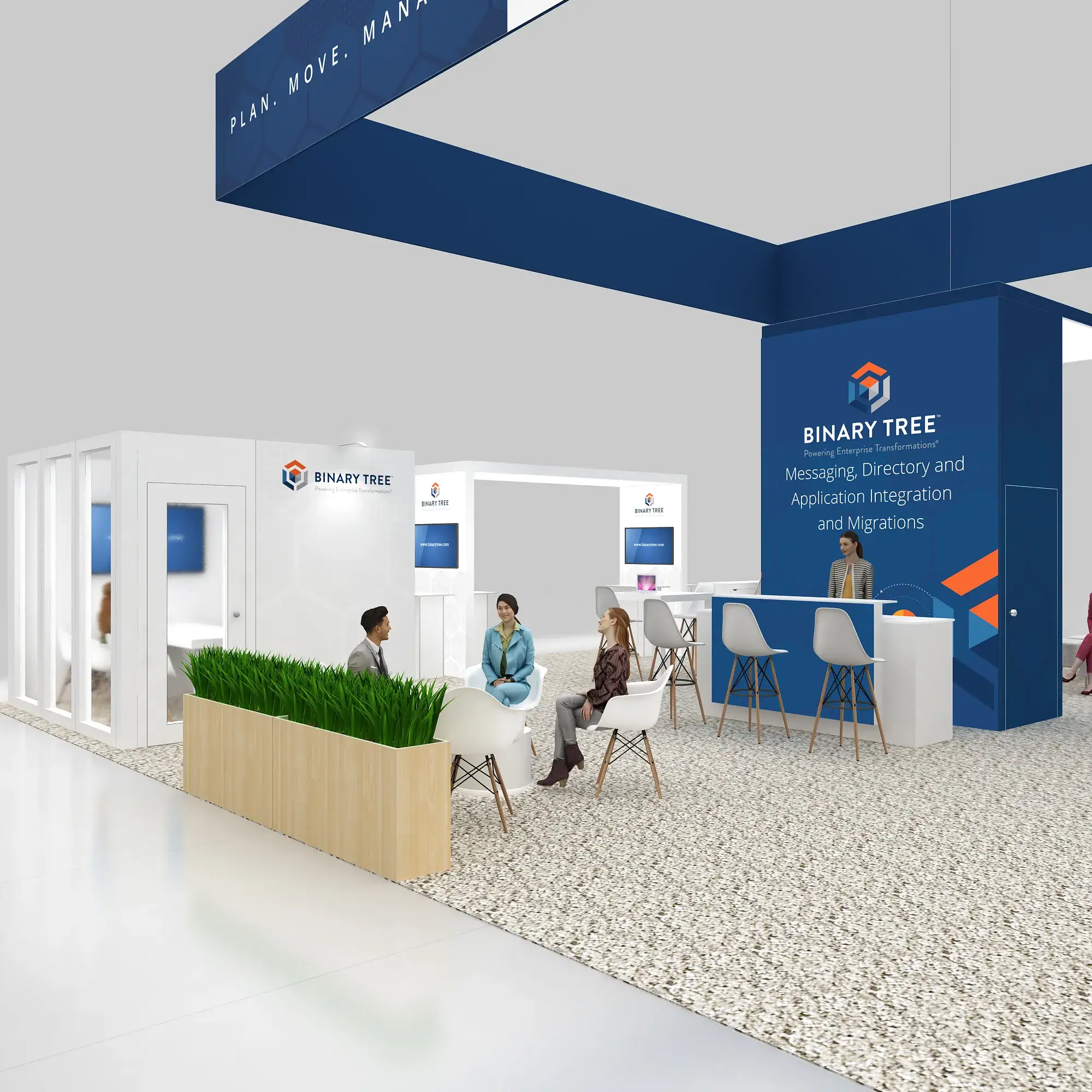 40x40 booth rental RLU4040 41 - image7
