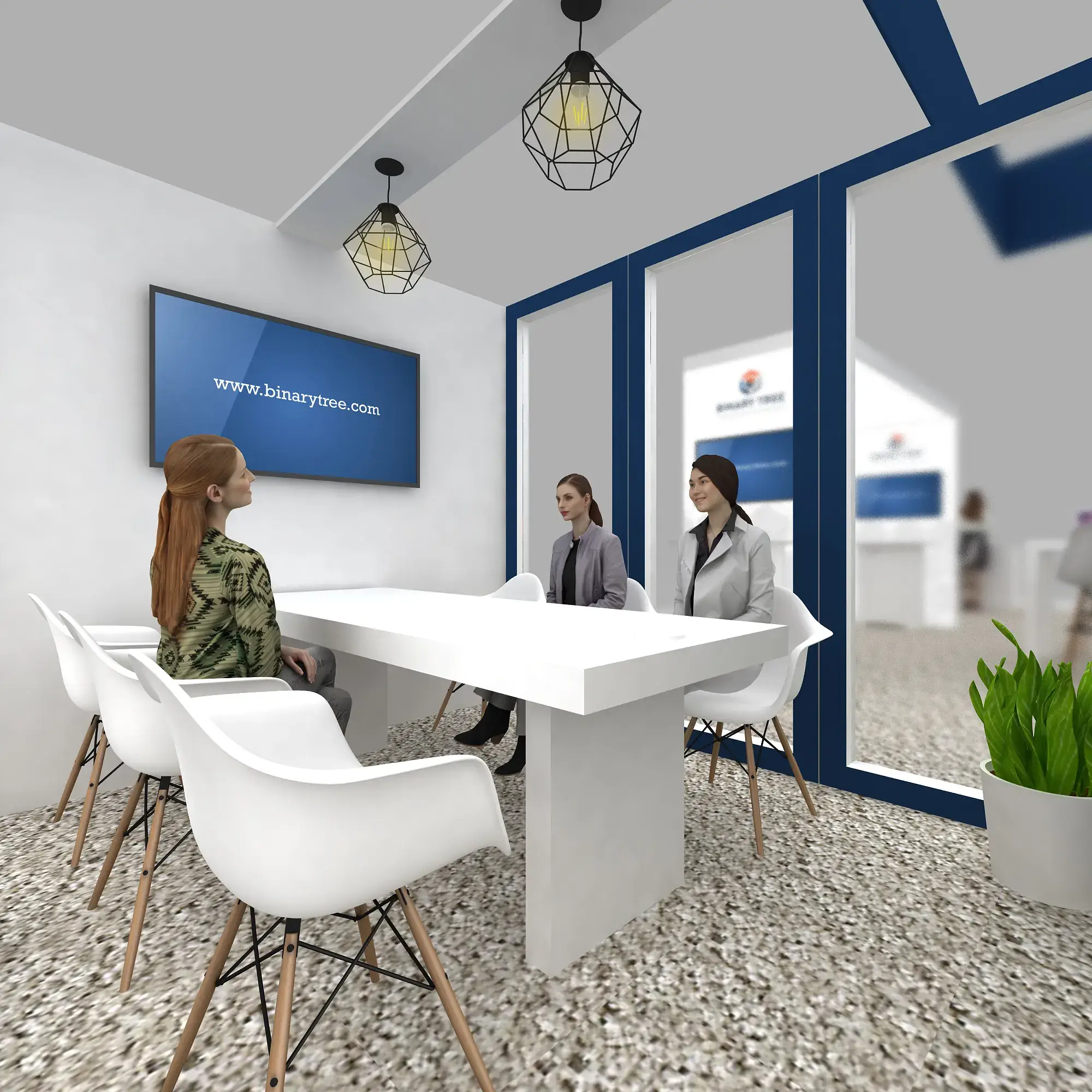 40x40 booth rental RLU4040 41 - image8