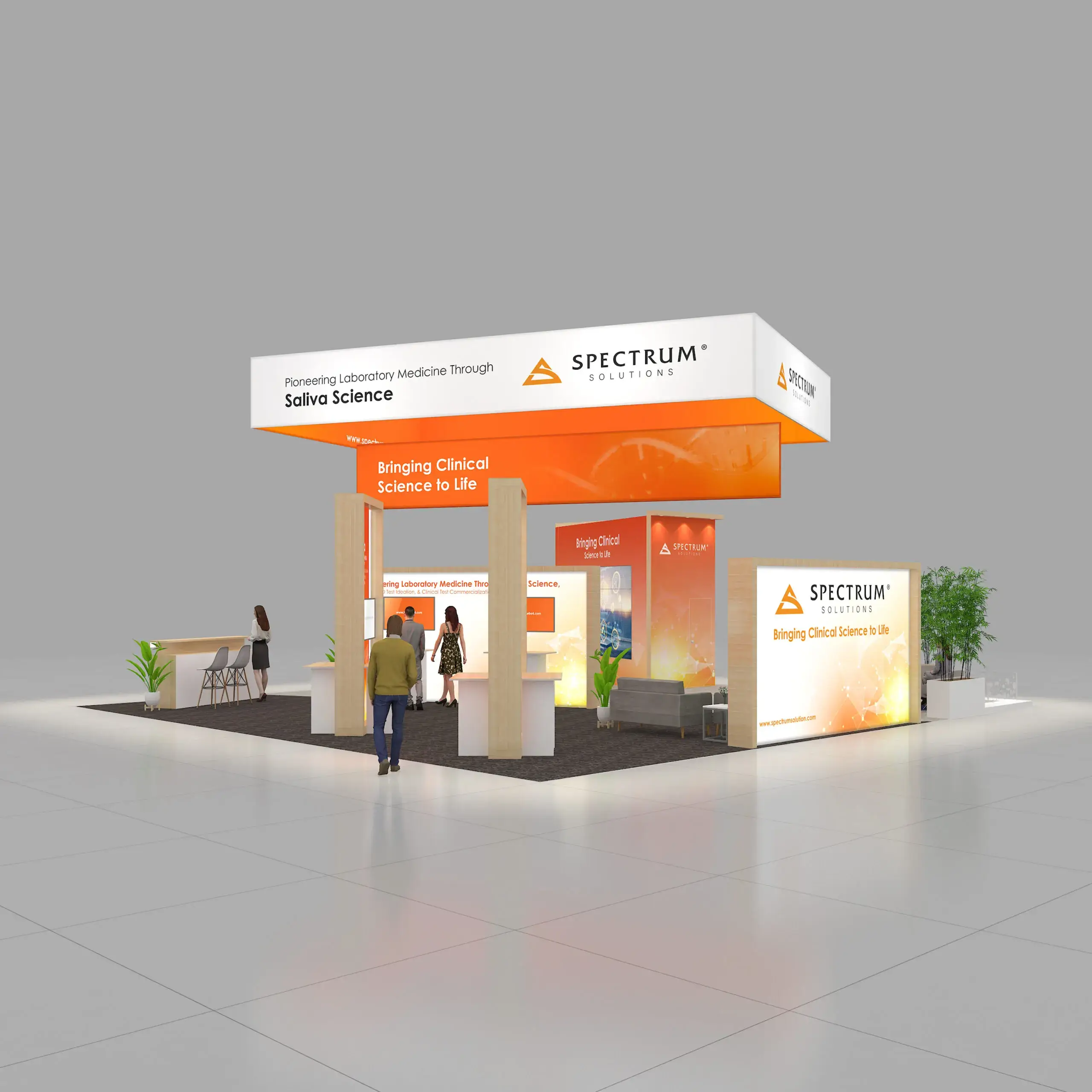 40x40 booth rental RLU4040 42 - image3