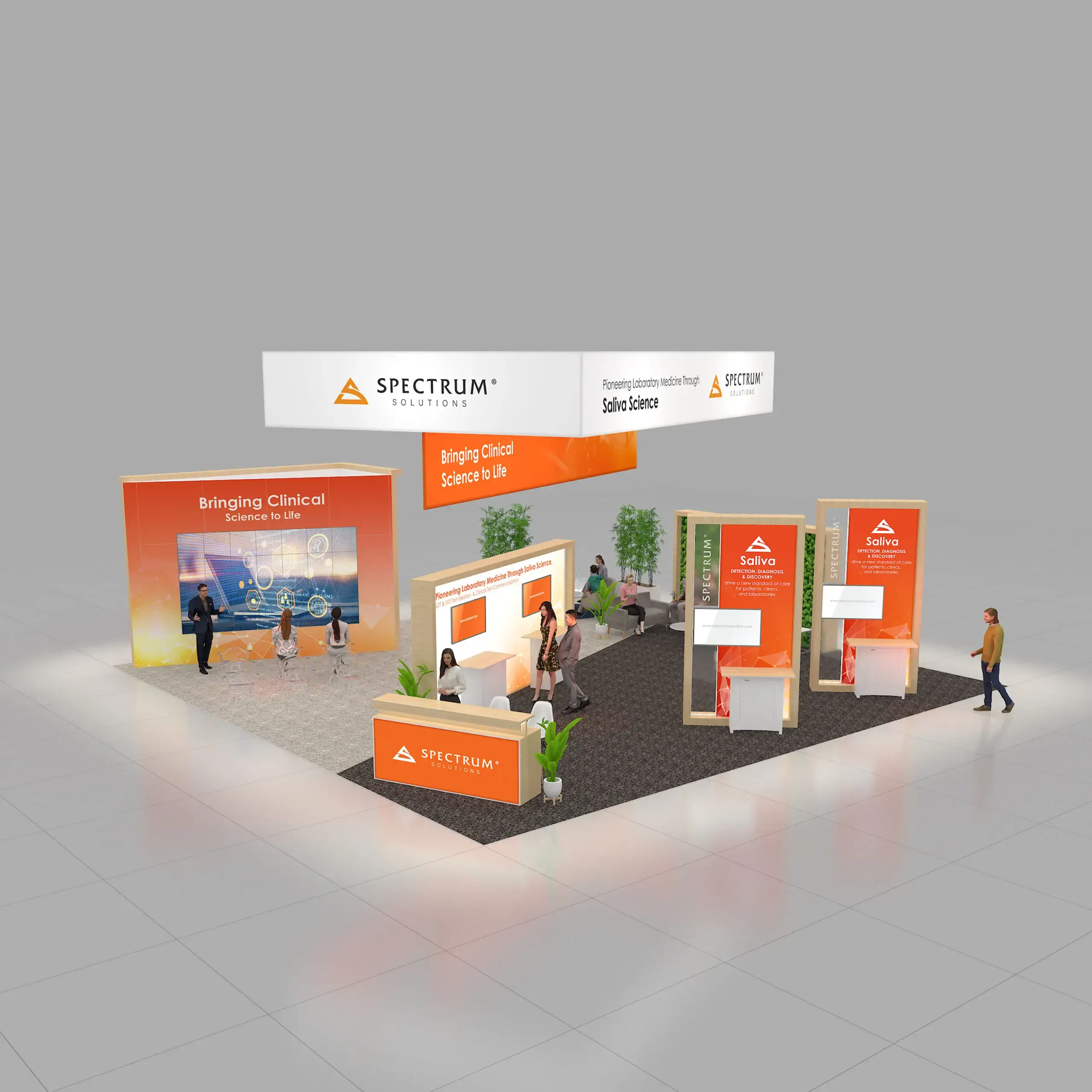 40x40 booth rental RLU4040 42 - image8