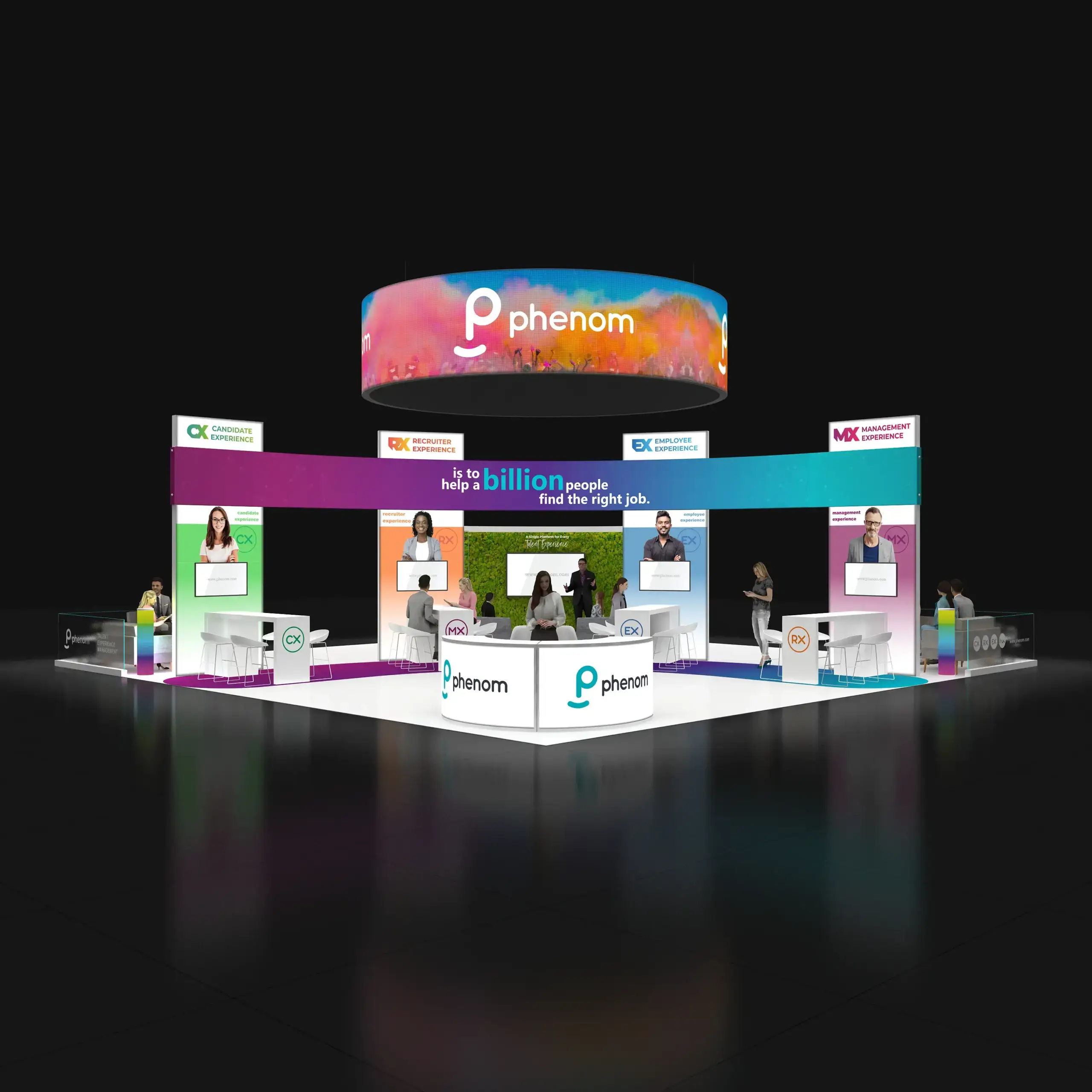 40x40 booth rental RLU4040 43 - image8