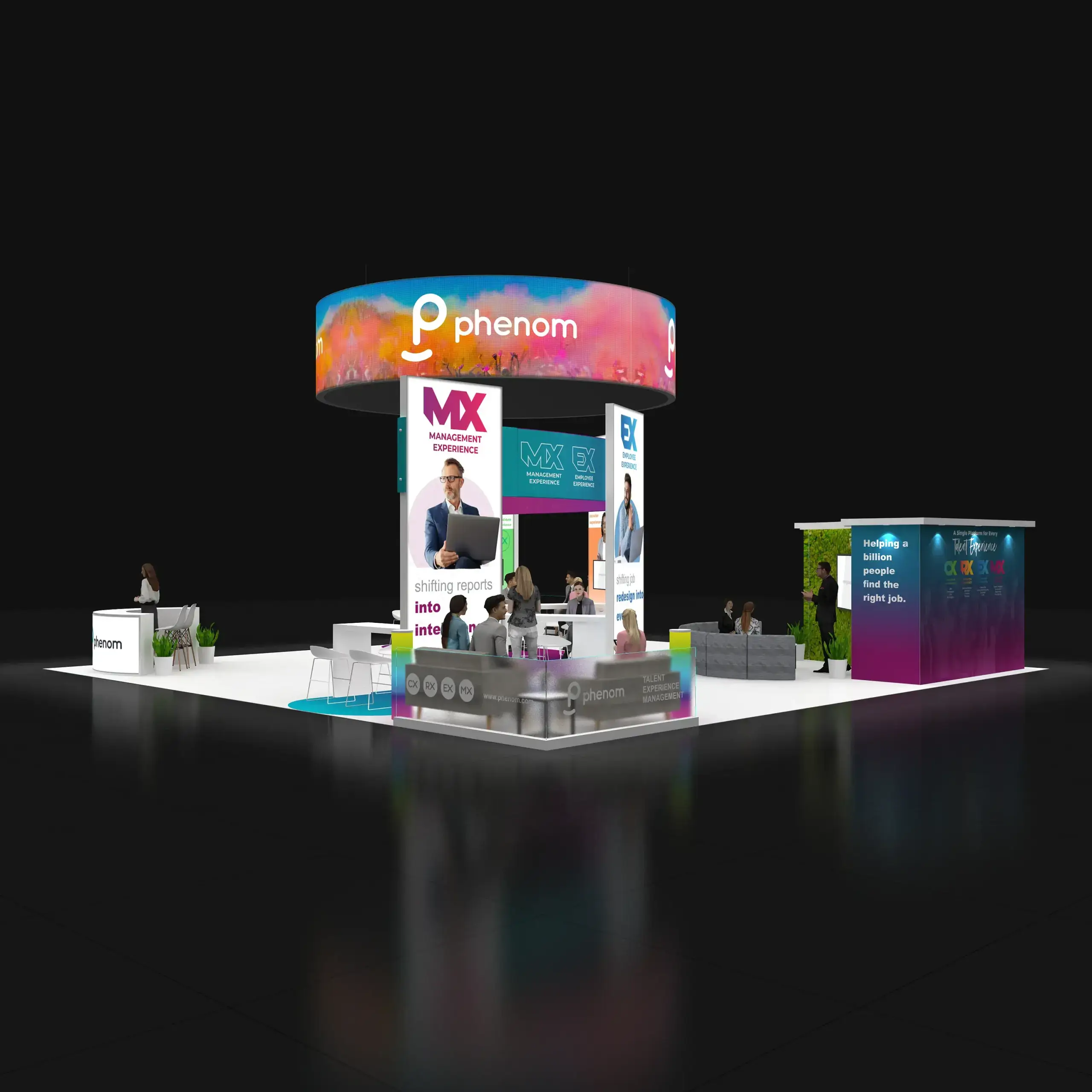 40x40 booth rental RLU4040 43 - image12