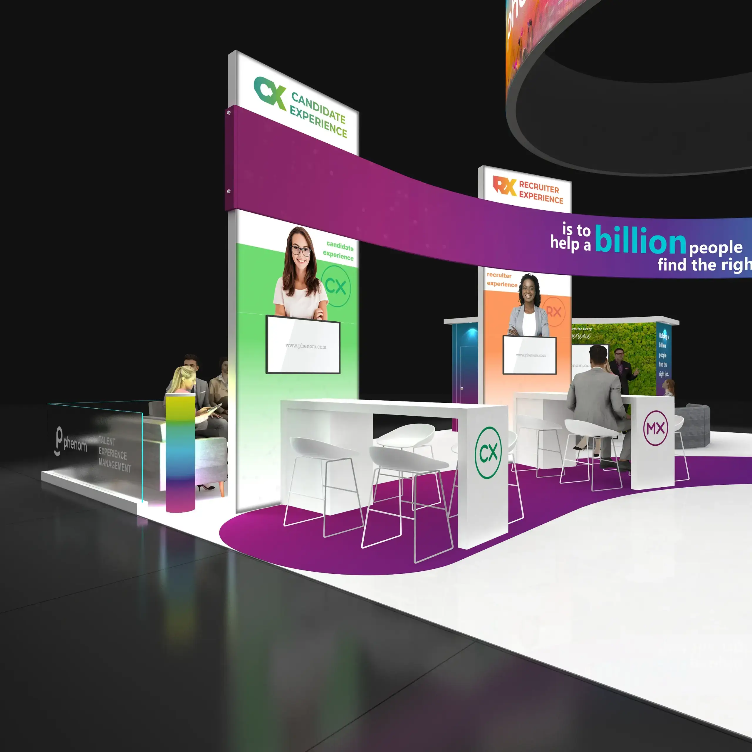 40x40 booth rental RLU4040 43 - image6