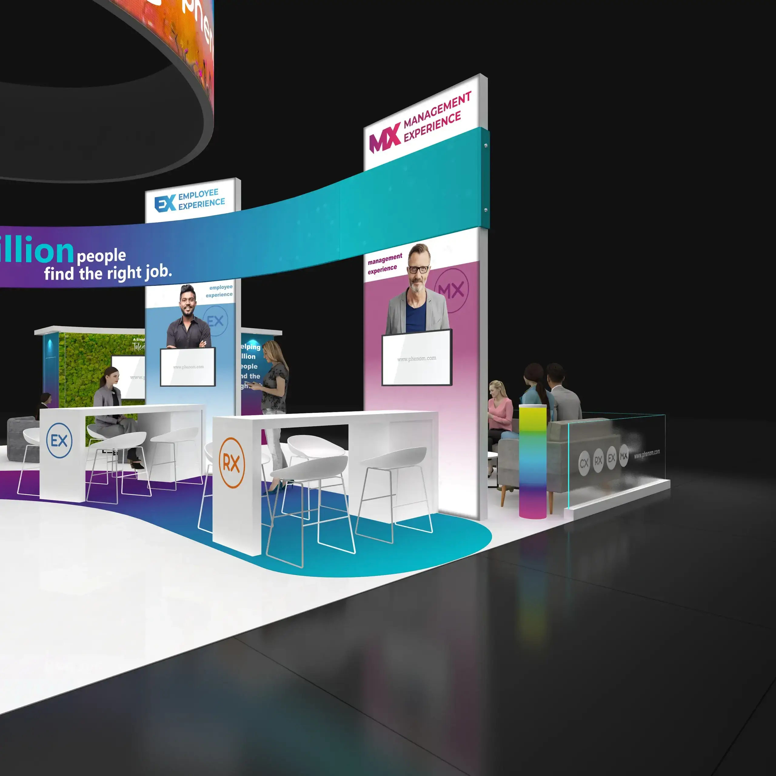 40x40 booth rental RLU4040 43 - image10