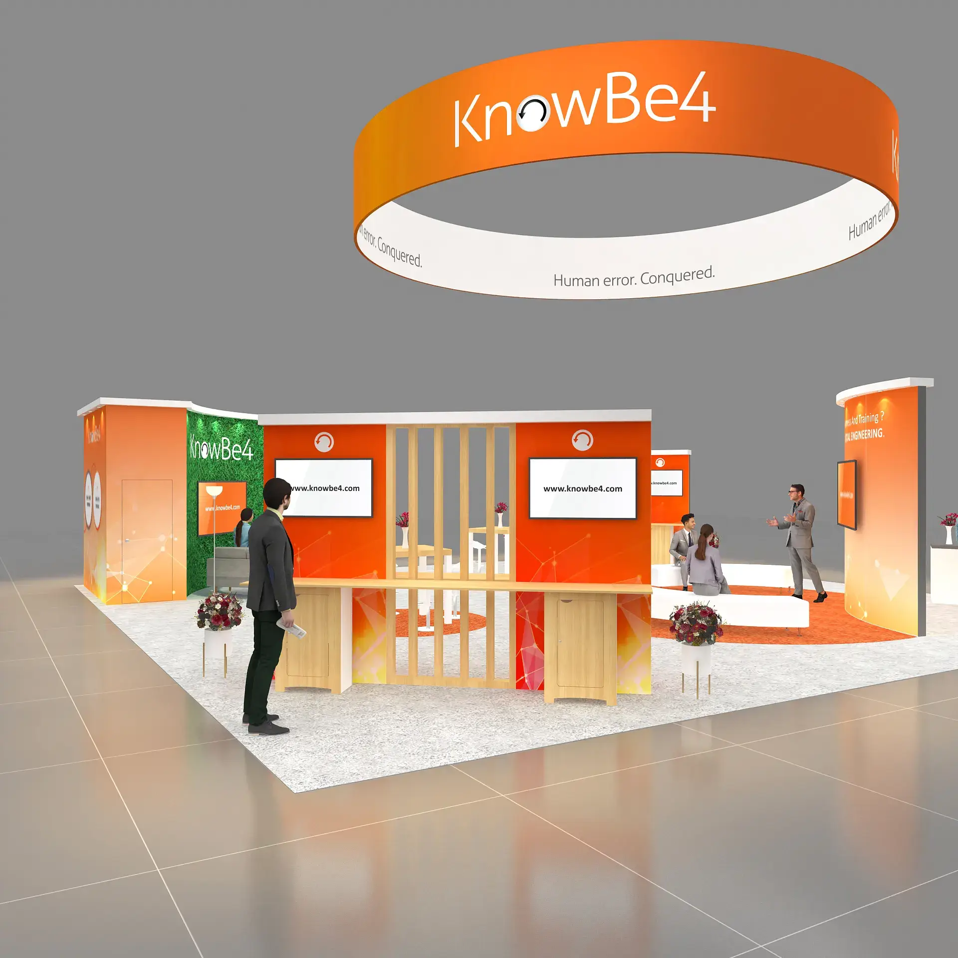 40x40 booth rental RLU4040 44 - image3