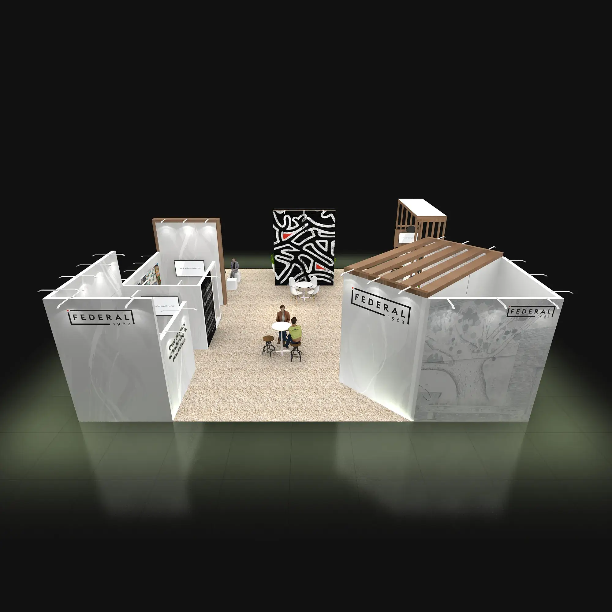 40x40 booth rental RLU4040 46 - image3