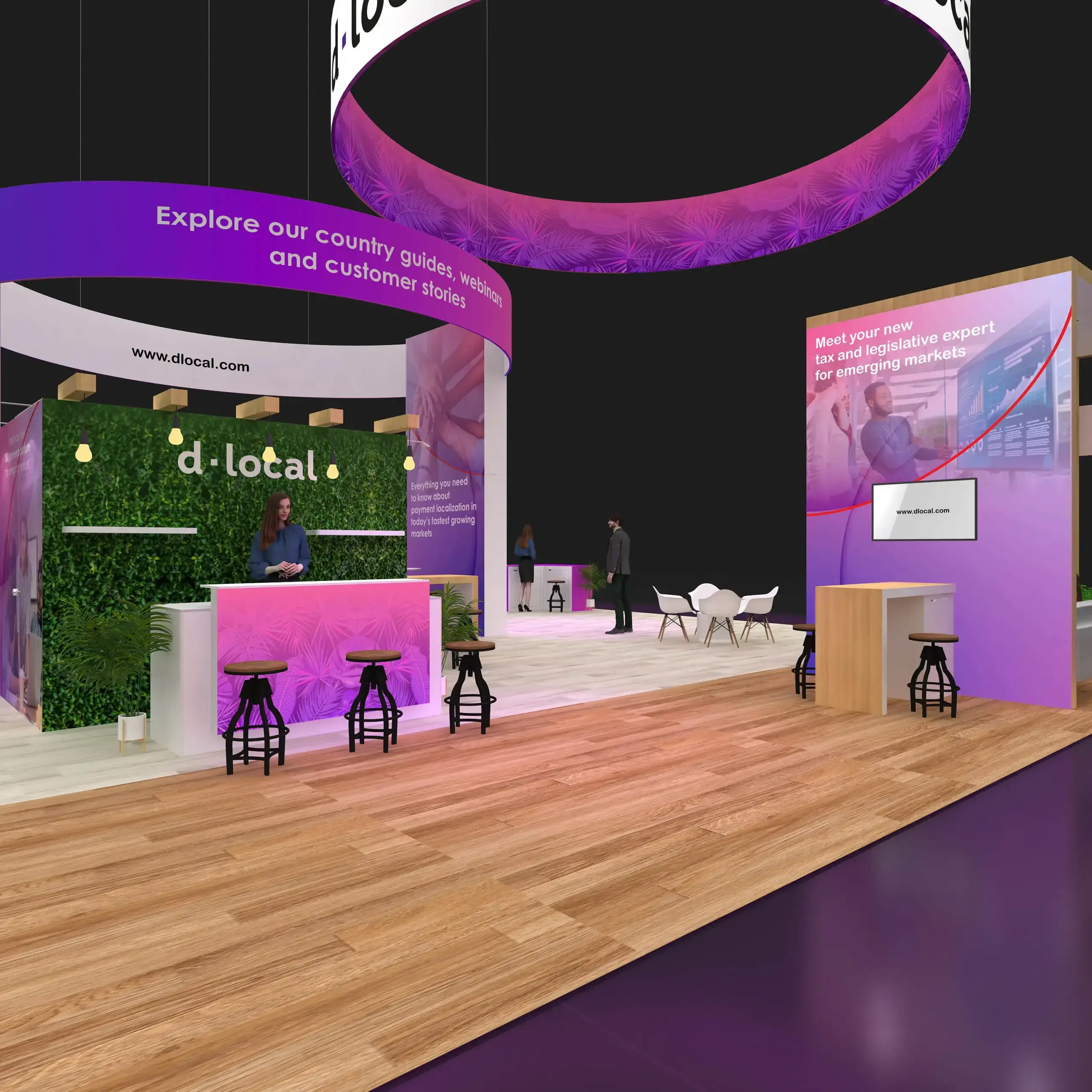 40x40 booth rental RLU4040 47 - image7