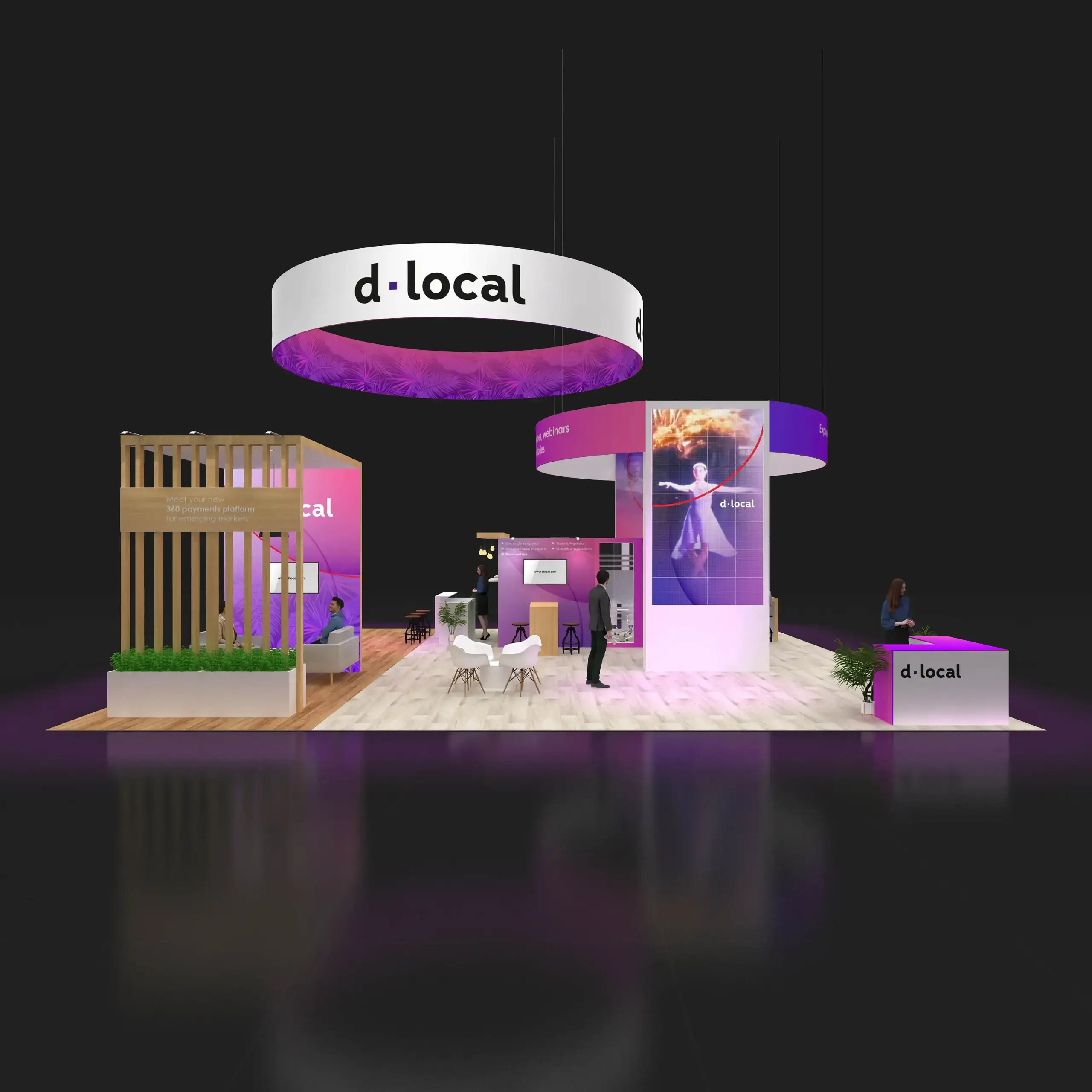 40x40 booth rental RLU4040 47 - image9