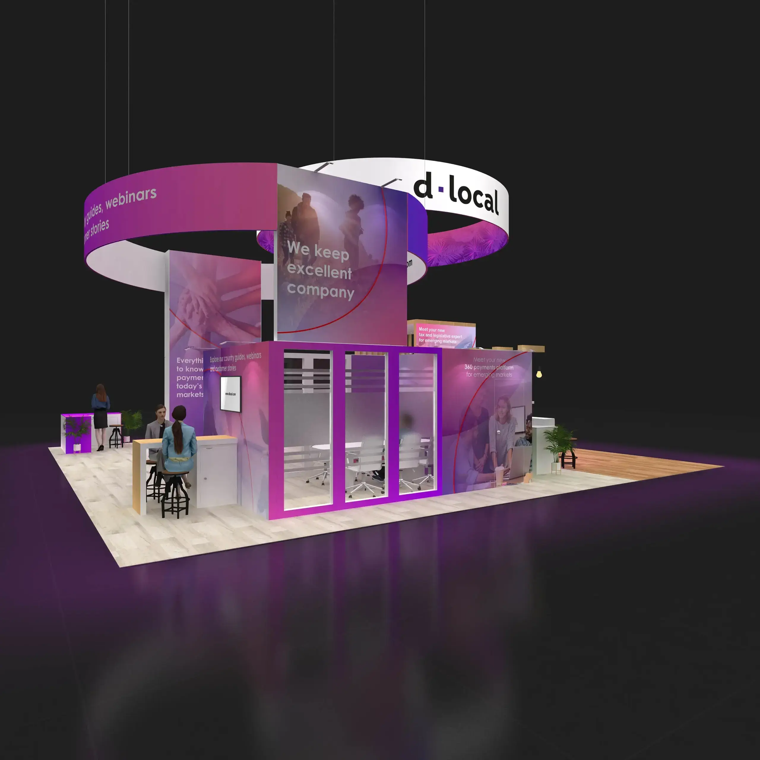40x40 booth rental RLU4040 47 - image11