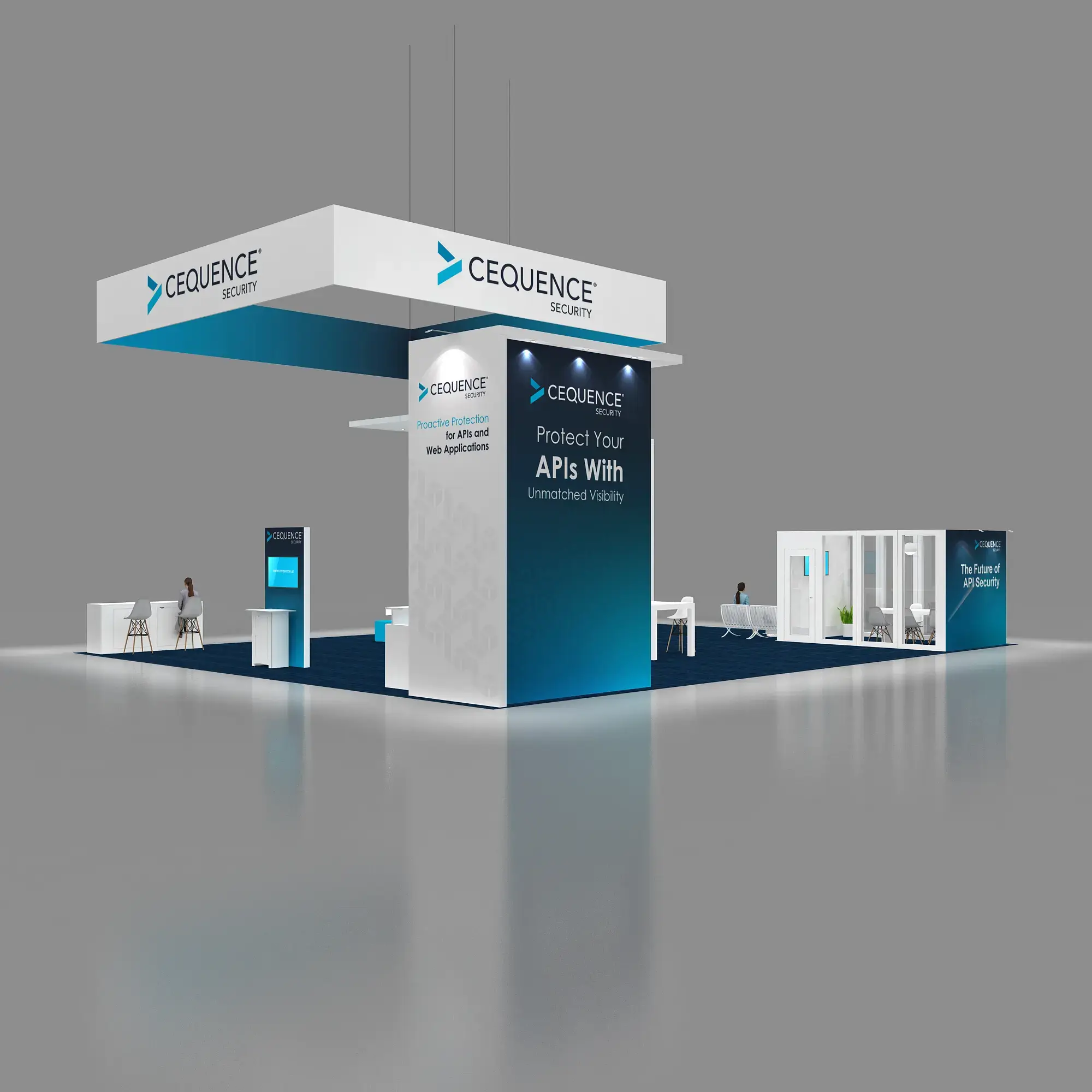 40x50 booth rental RLU4050 30 - image2