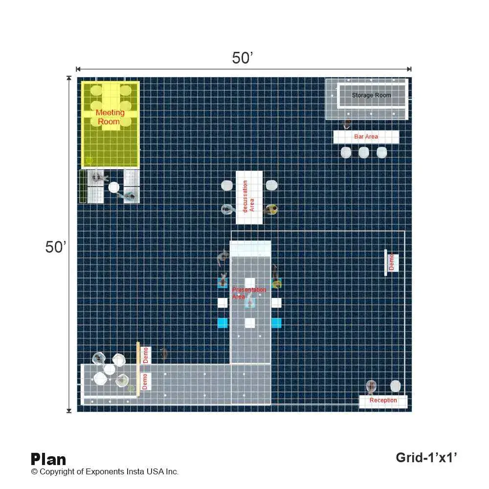 50x50 booth rental RLU5050 33 - image9