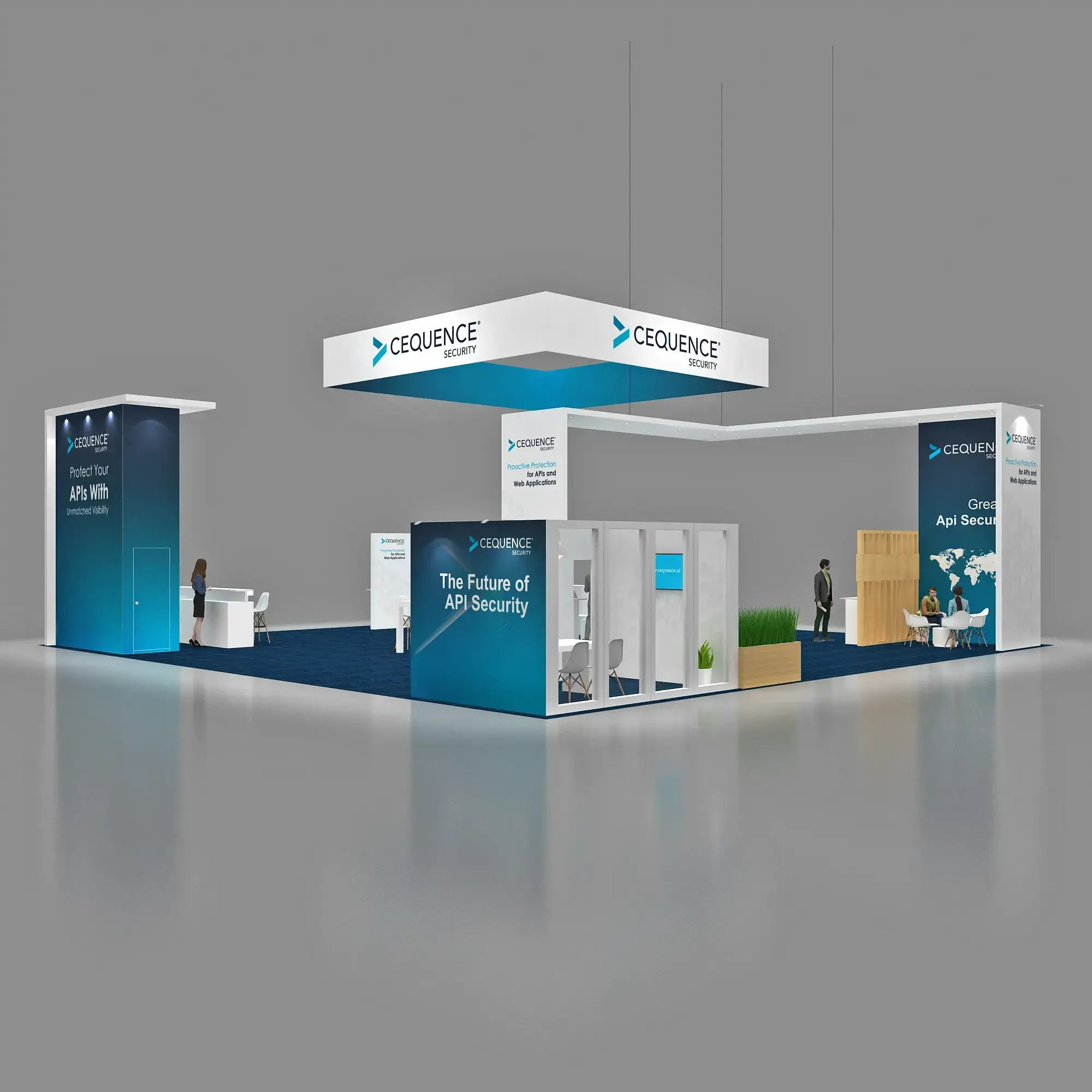 50x50 booth rental RLU5050 33 - image3