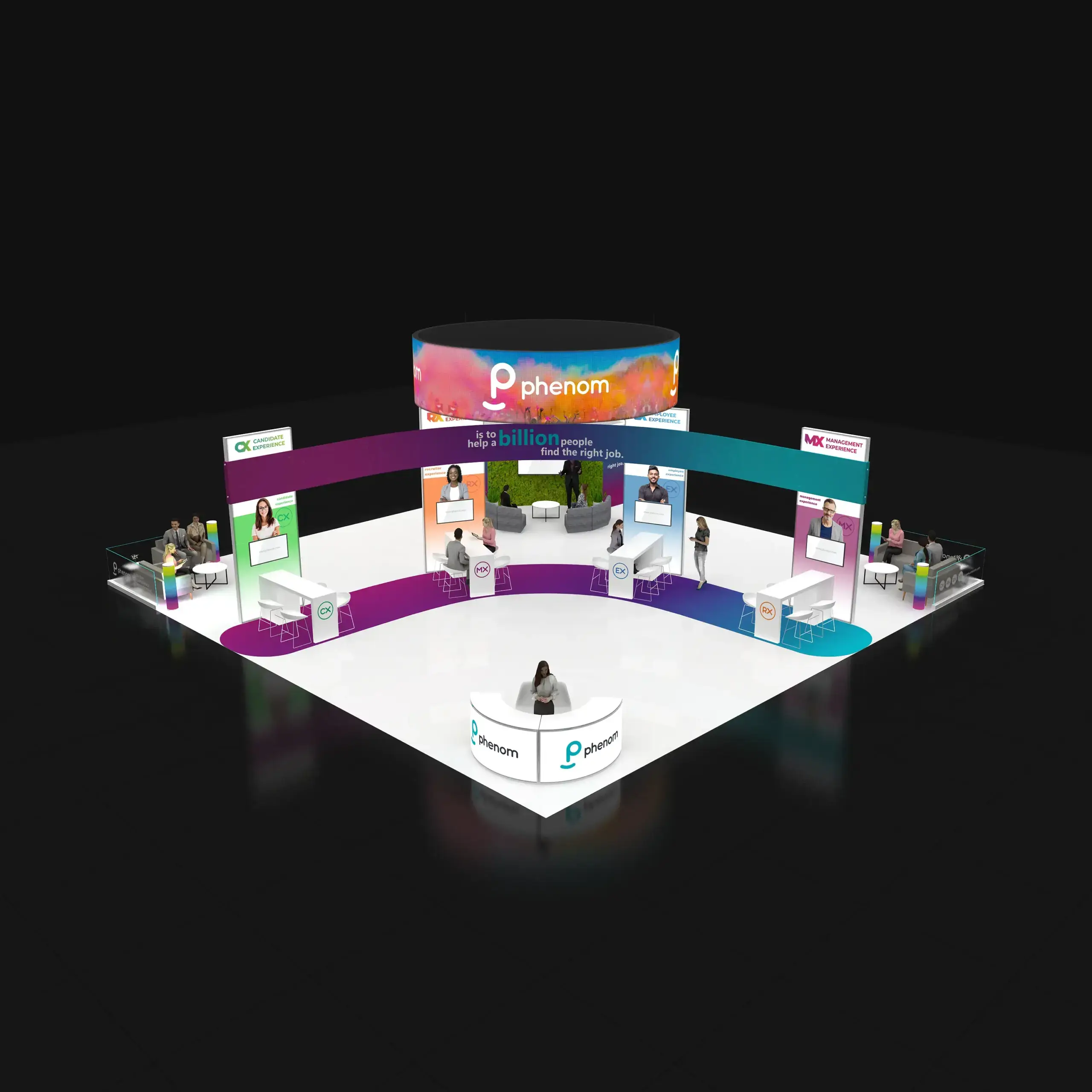 50x50 booth rental RLU5050 34 - image2