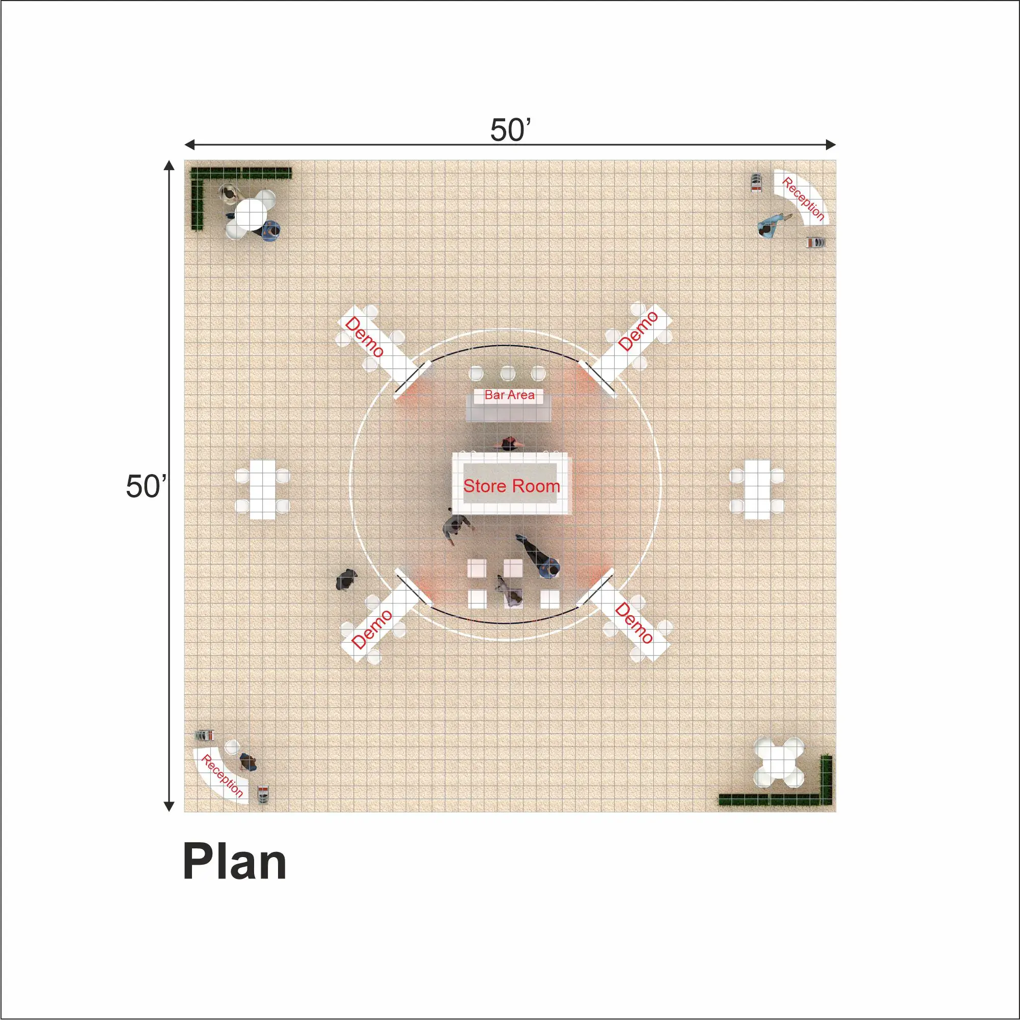 50x50 booth rental RLU5050 36 - image12