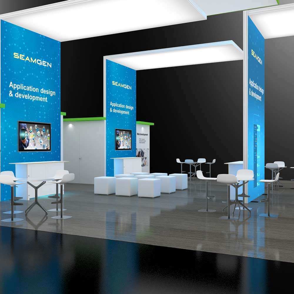 40x40 booth rental RLU4040 10 - image5