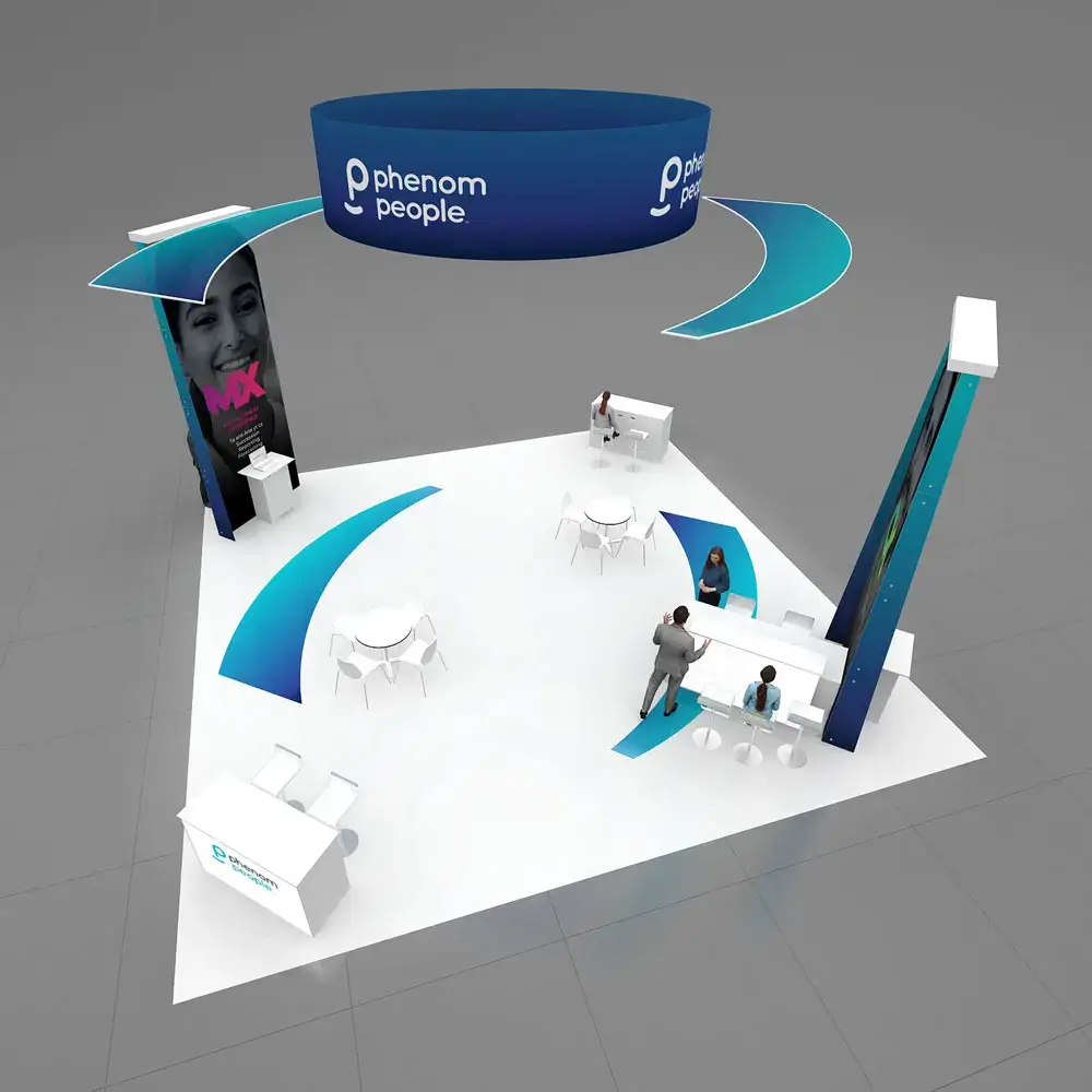 30x30 booth rental RLU3030 17 - image2