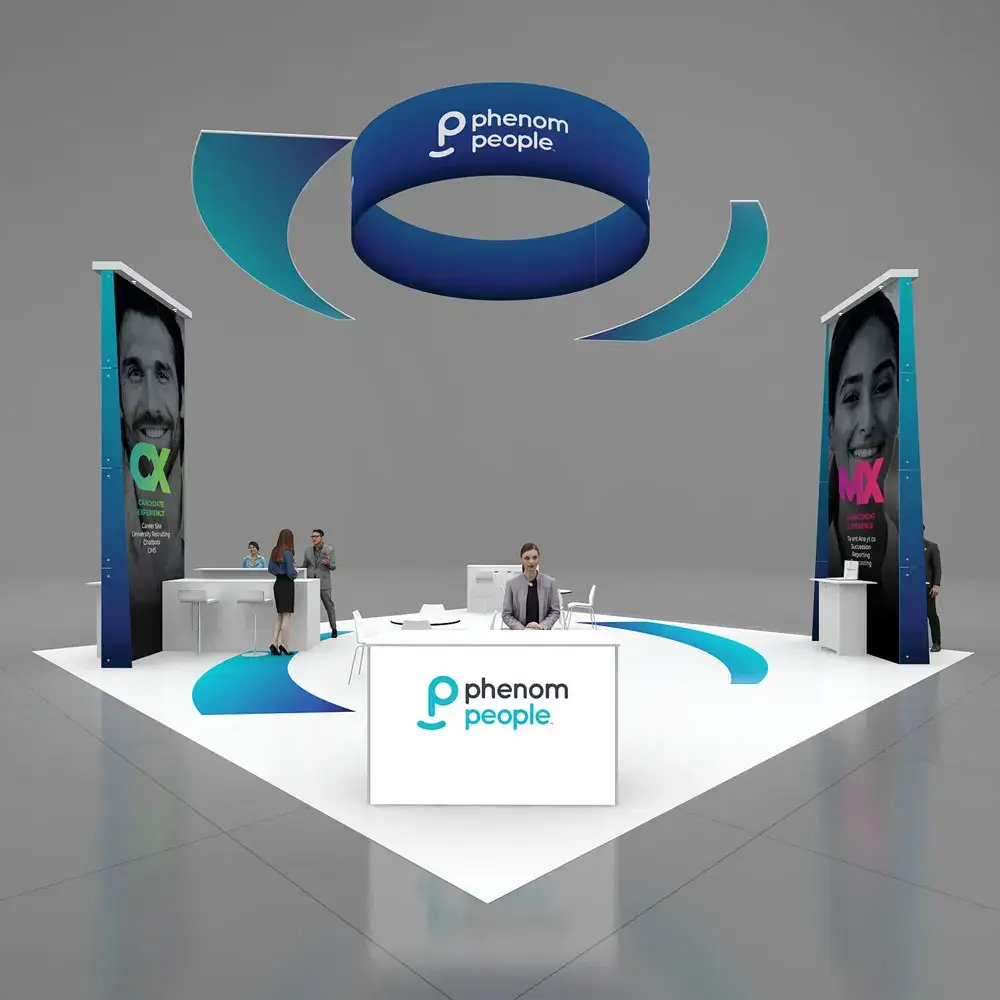 30x30 booth rental RLU3030 17 - image1