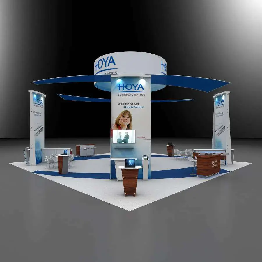 40x40 booth rental RLU4040 01 - image2