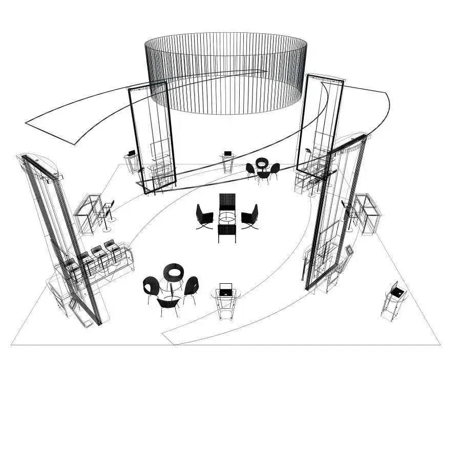 40x40 booth rental RLU4040 01 - image13