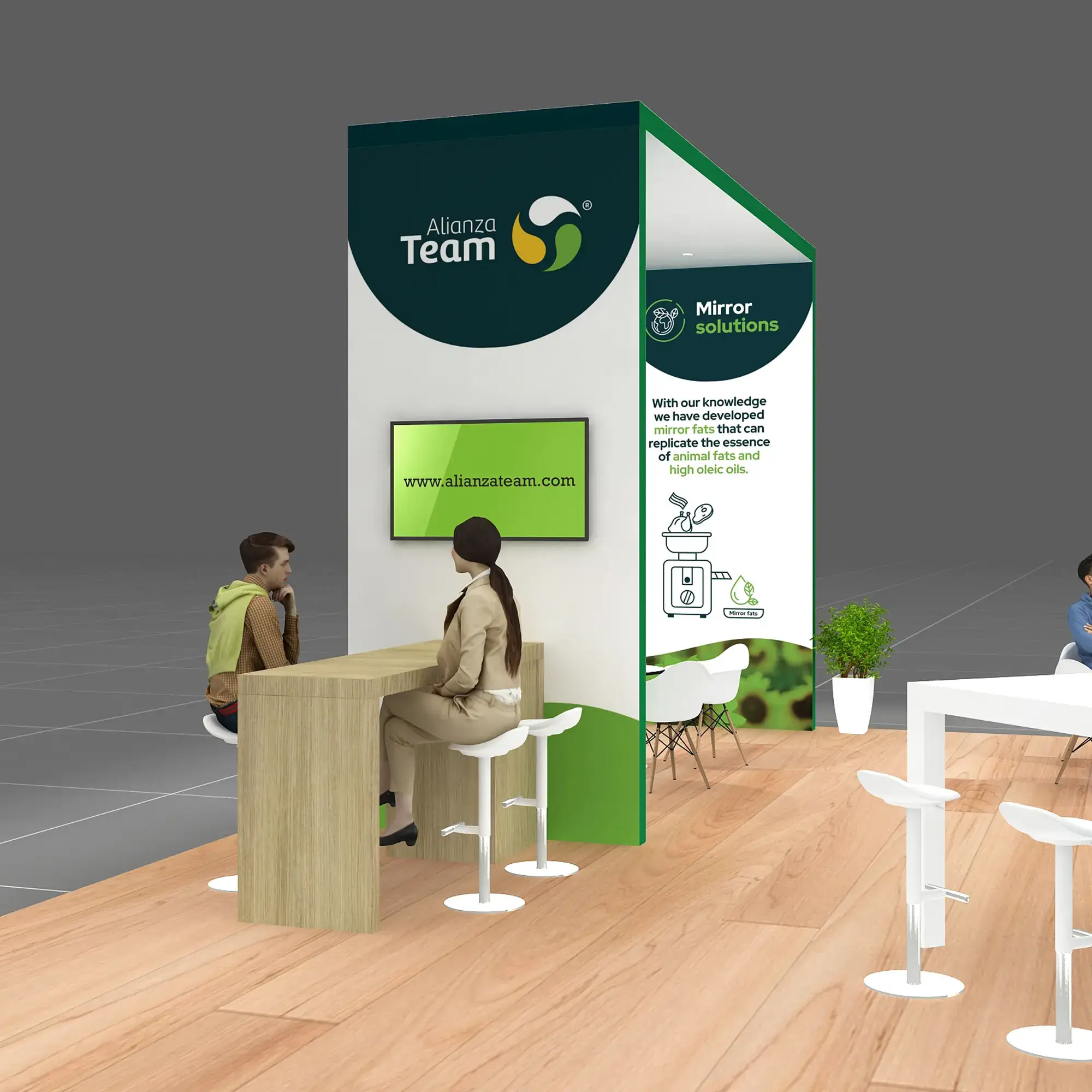 40x40 booth rental GRLU4040 02 - image10