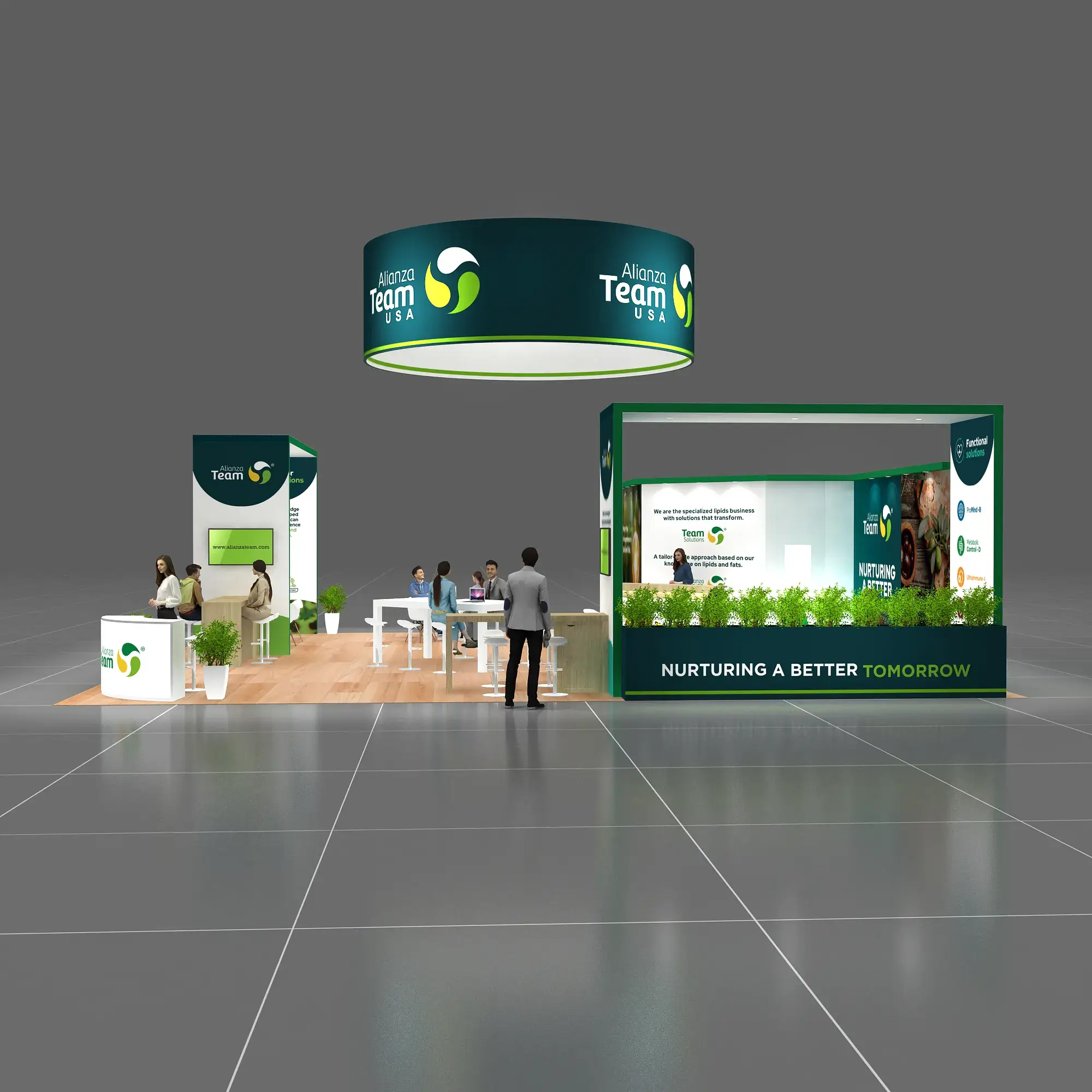 40x40 booth rental GRLU4040 02 - image6
