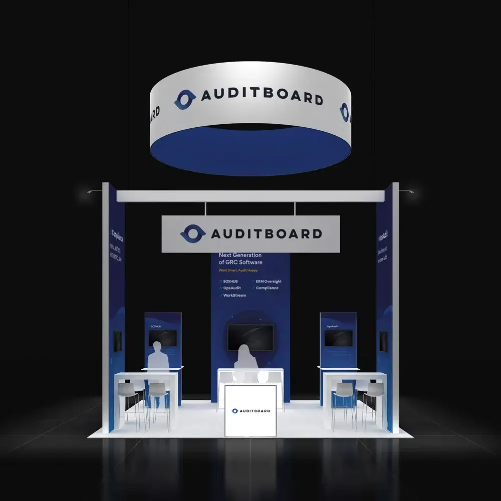 20x20 booth rental RLU2020 18 - image1