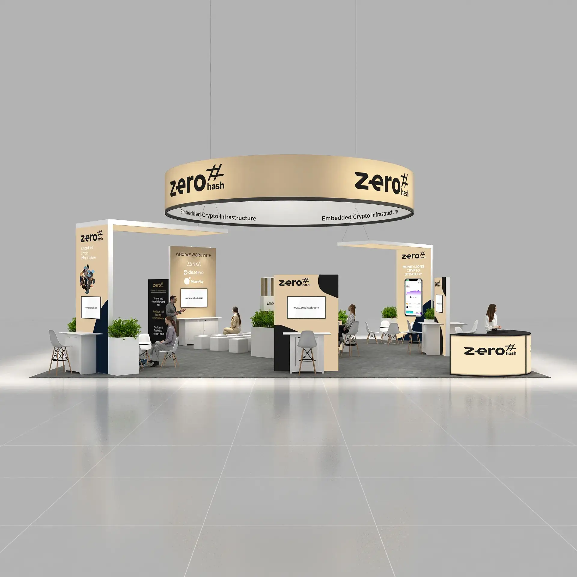 40x40 booth rental GRLU4040 03 - image2