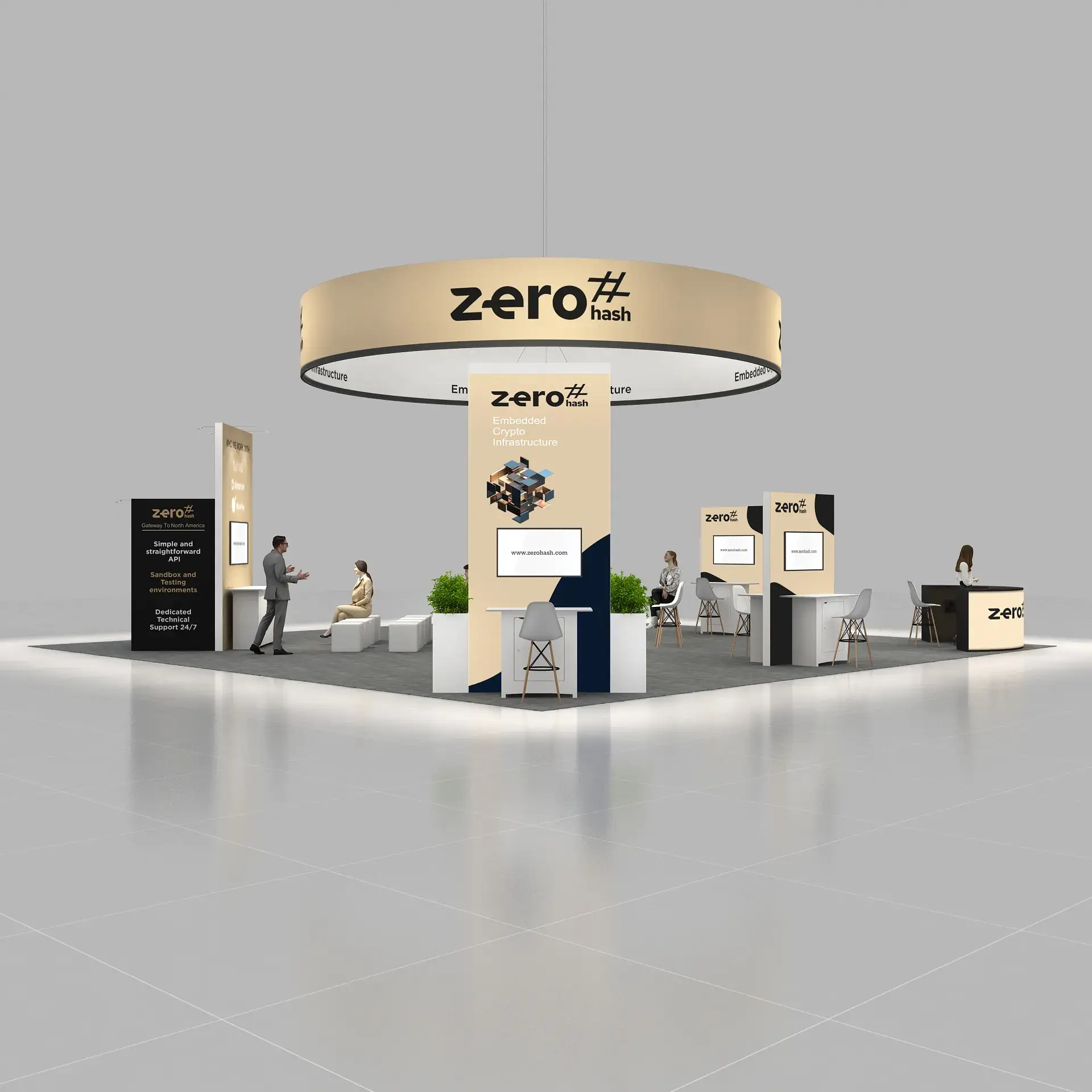 40x40 booth rental GRLU4040 03 - image5