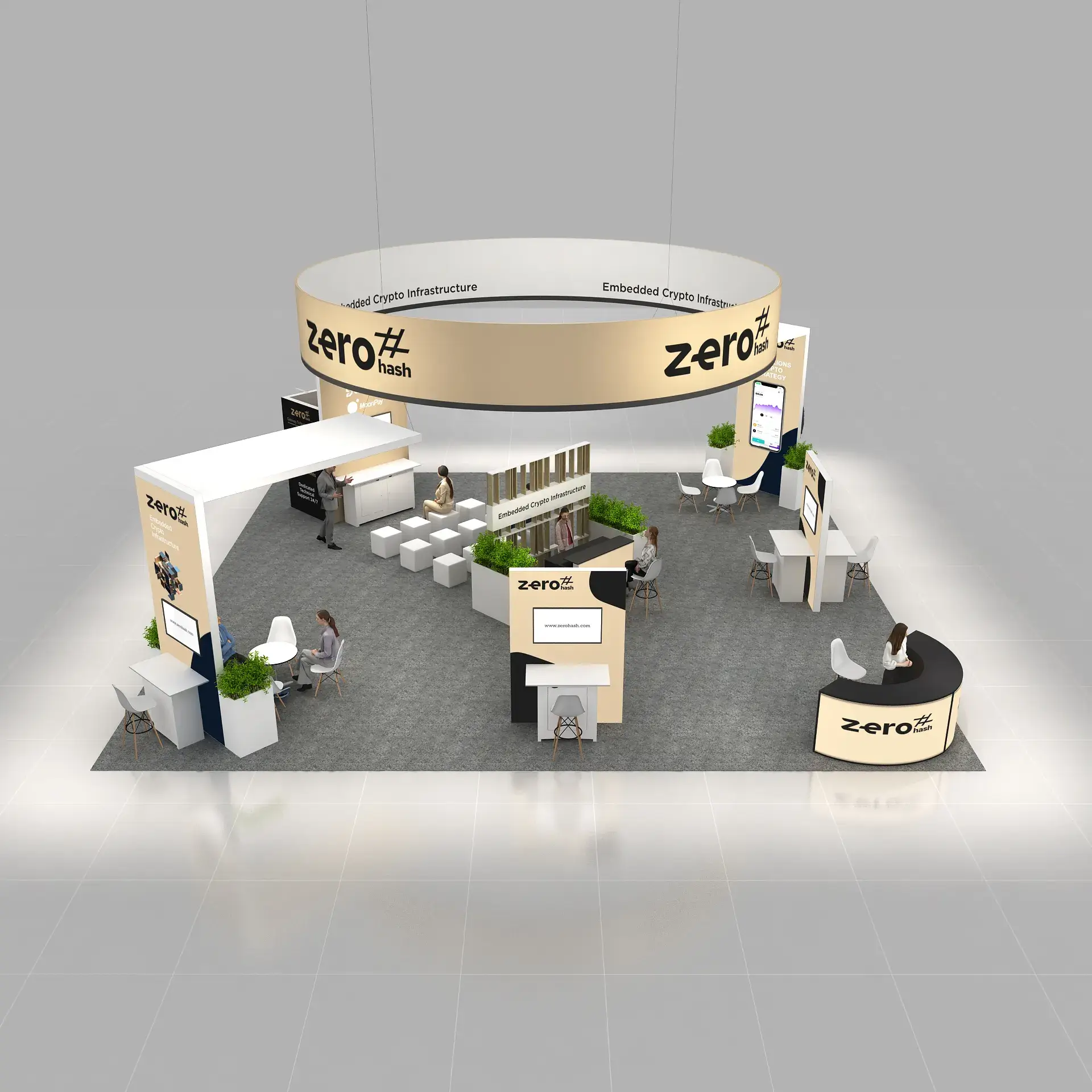 40x40 booth rental GRLU4040 03 - image9