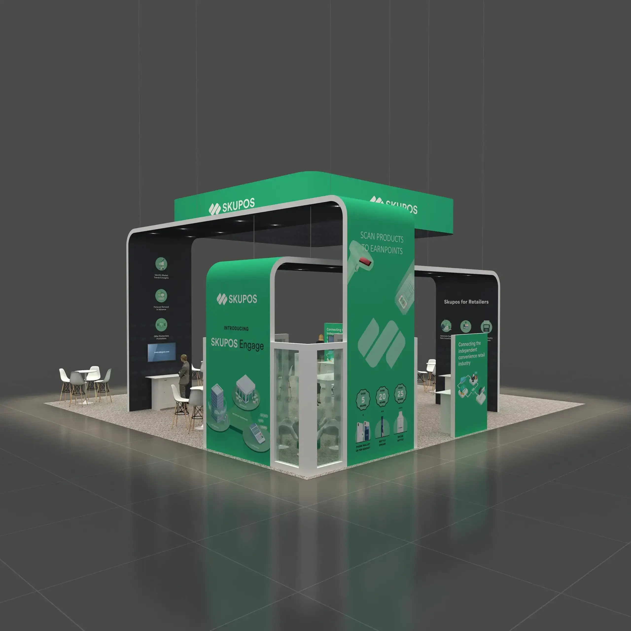 40x40 booth rental RLU4040 04 - image5